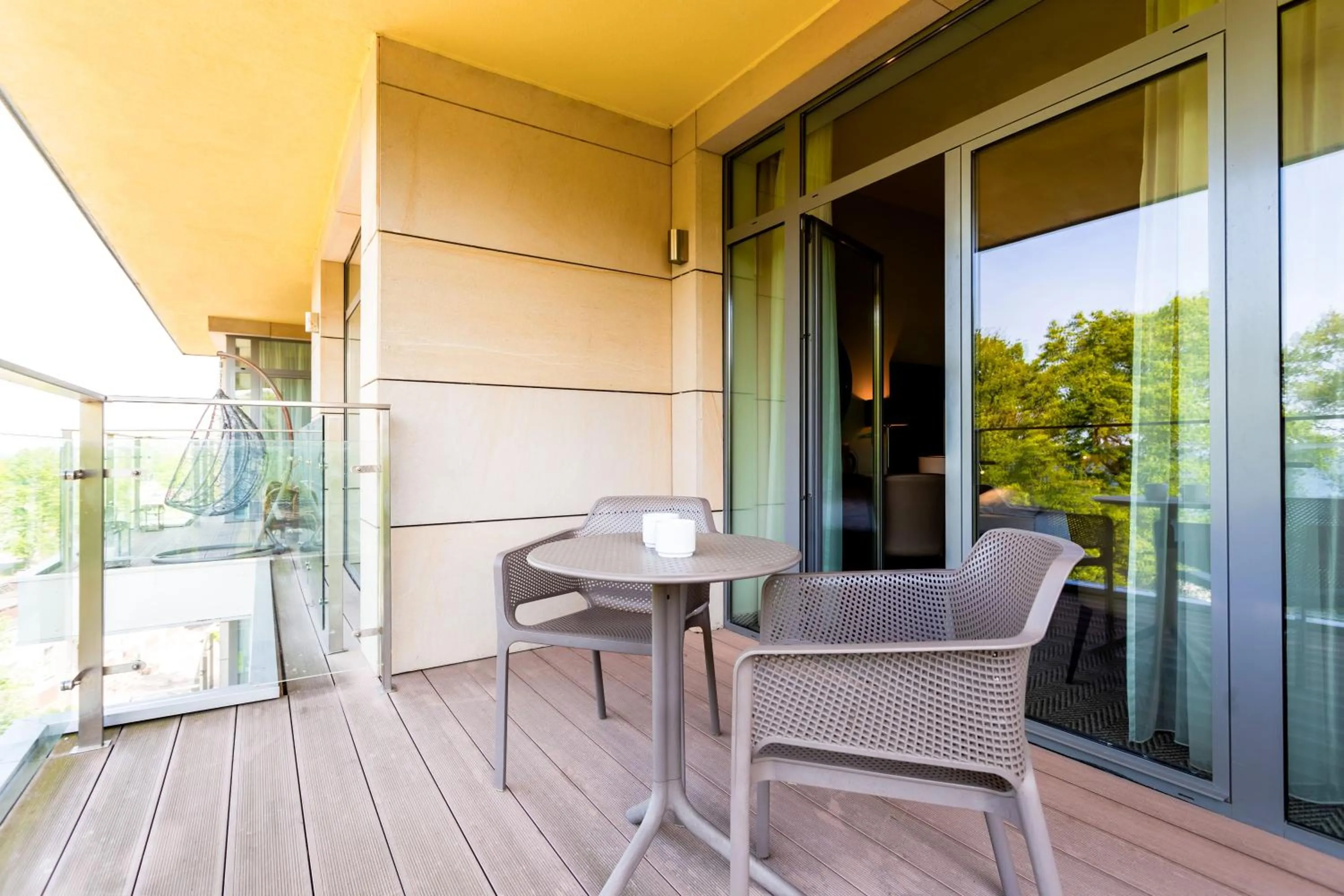 Balcony/Terrace in Diune Hotel by Zdrojowa