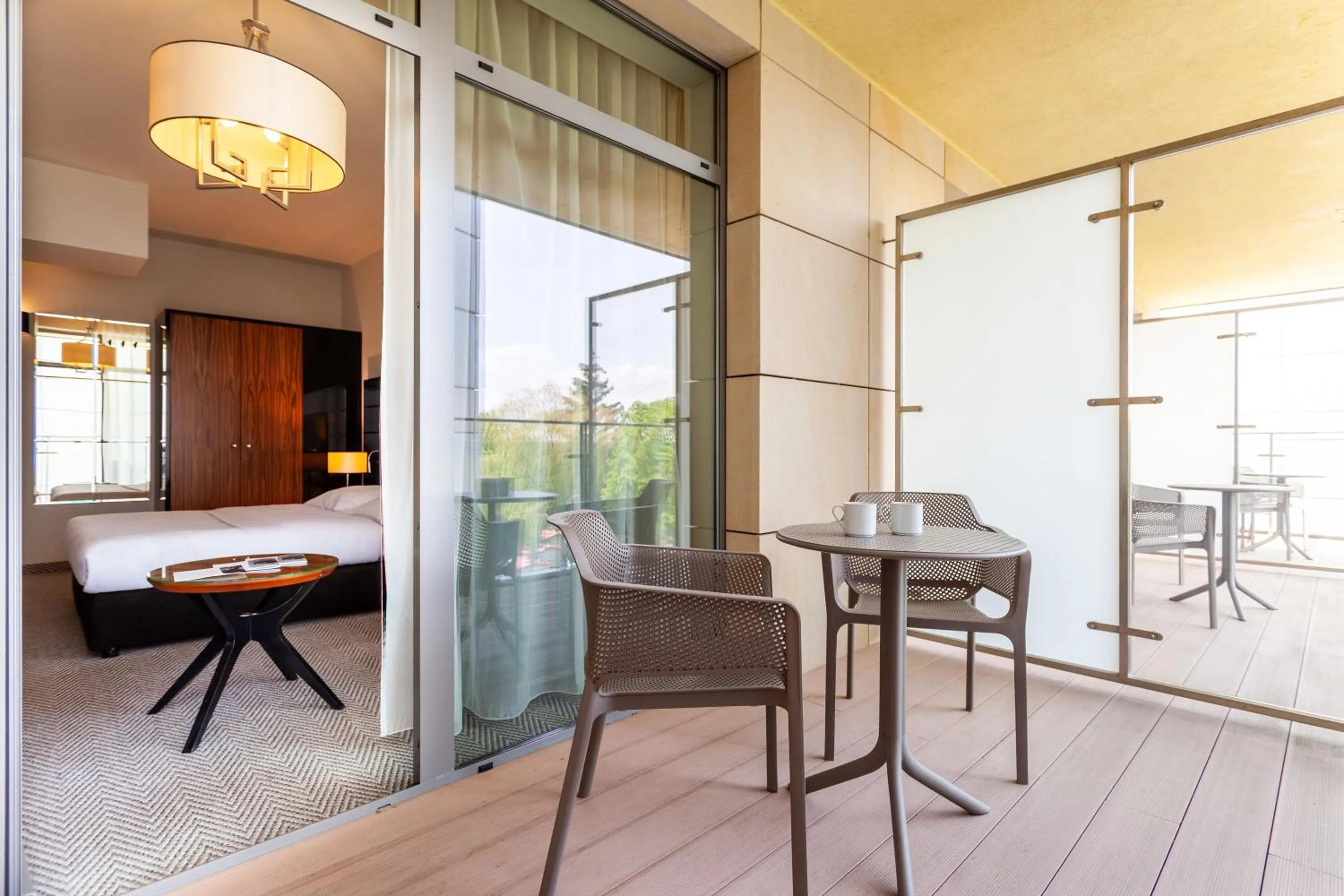 Balcony/Terrace in Diune Hotel by Zdrojowa