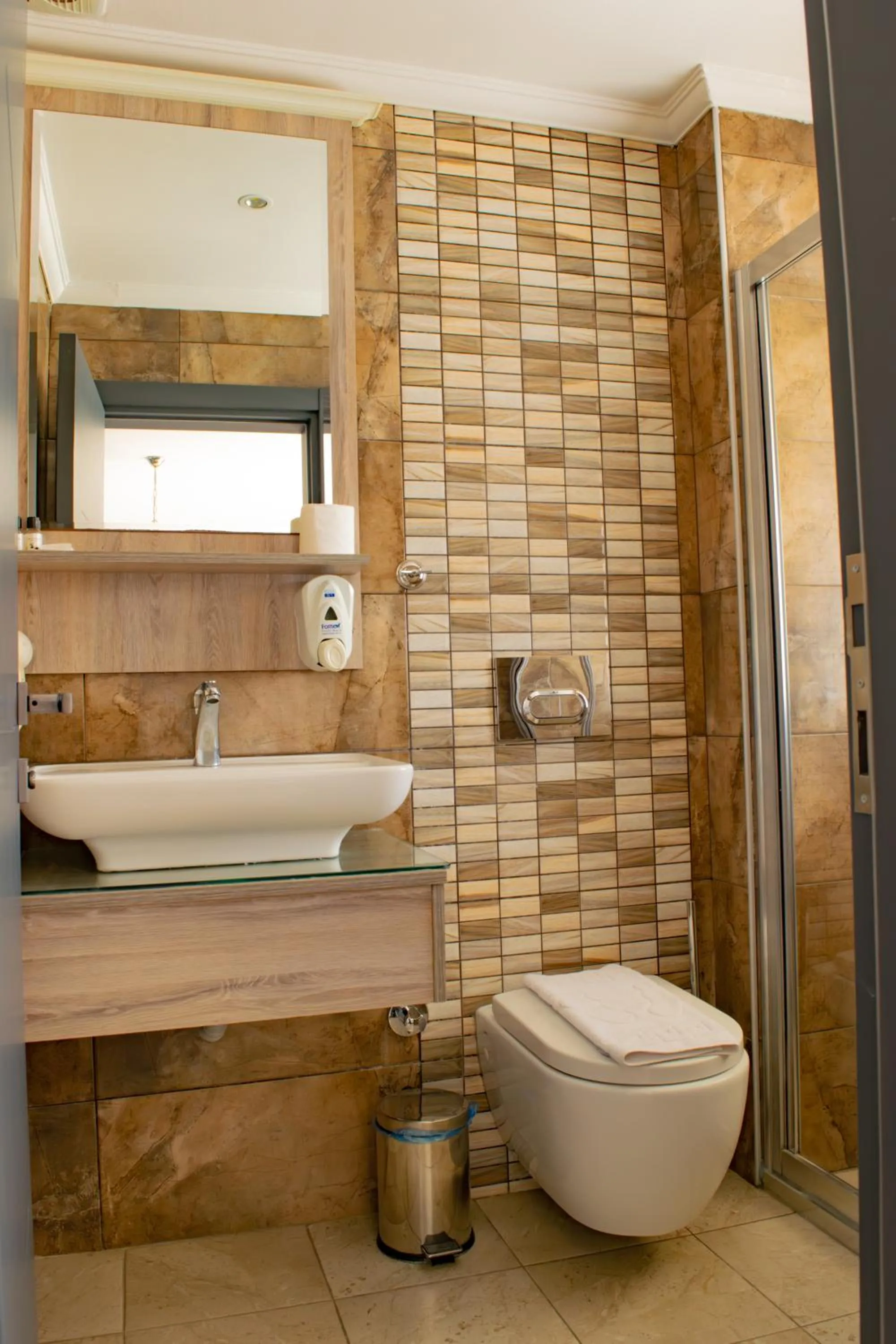 Toilet in Akkan Beach Hotel