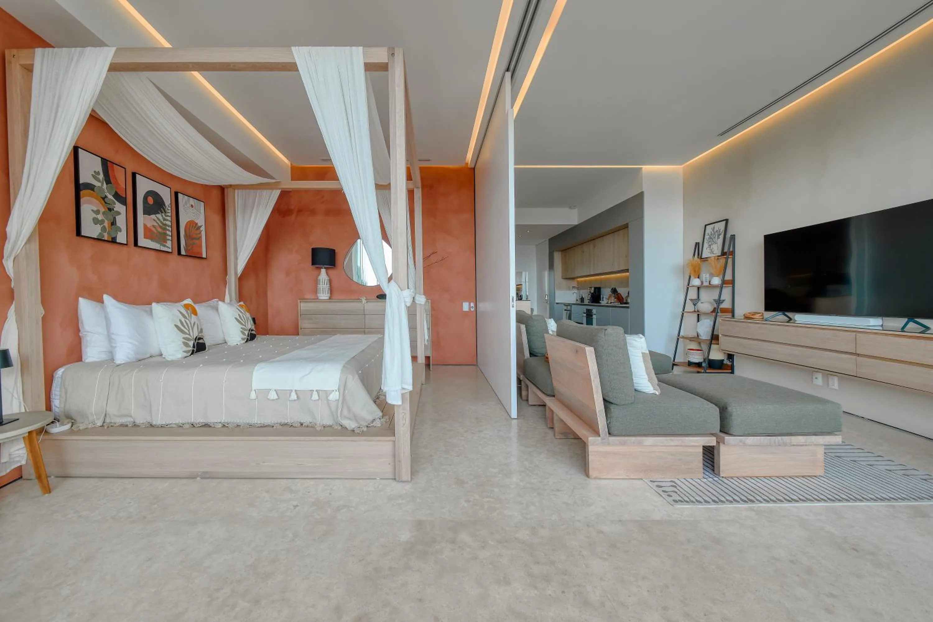 Bedroom in Maxwell Collection Romantic Zone