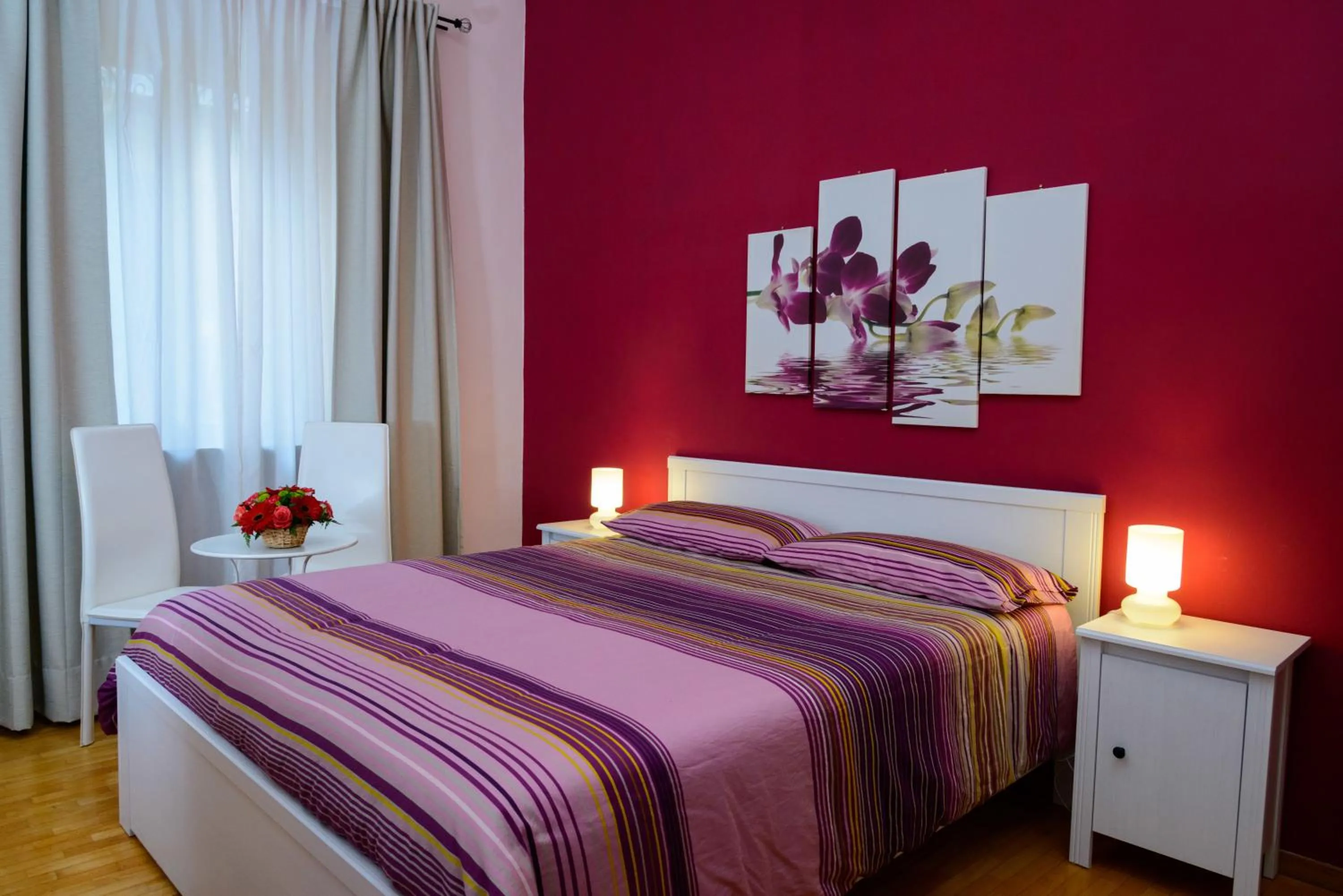 Bedroom, Bed in B&B Eternal Rome Inn