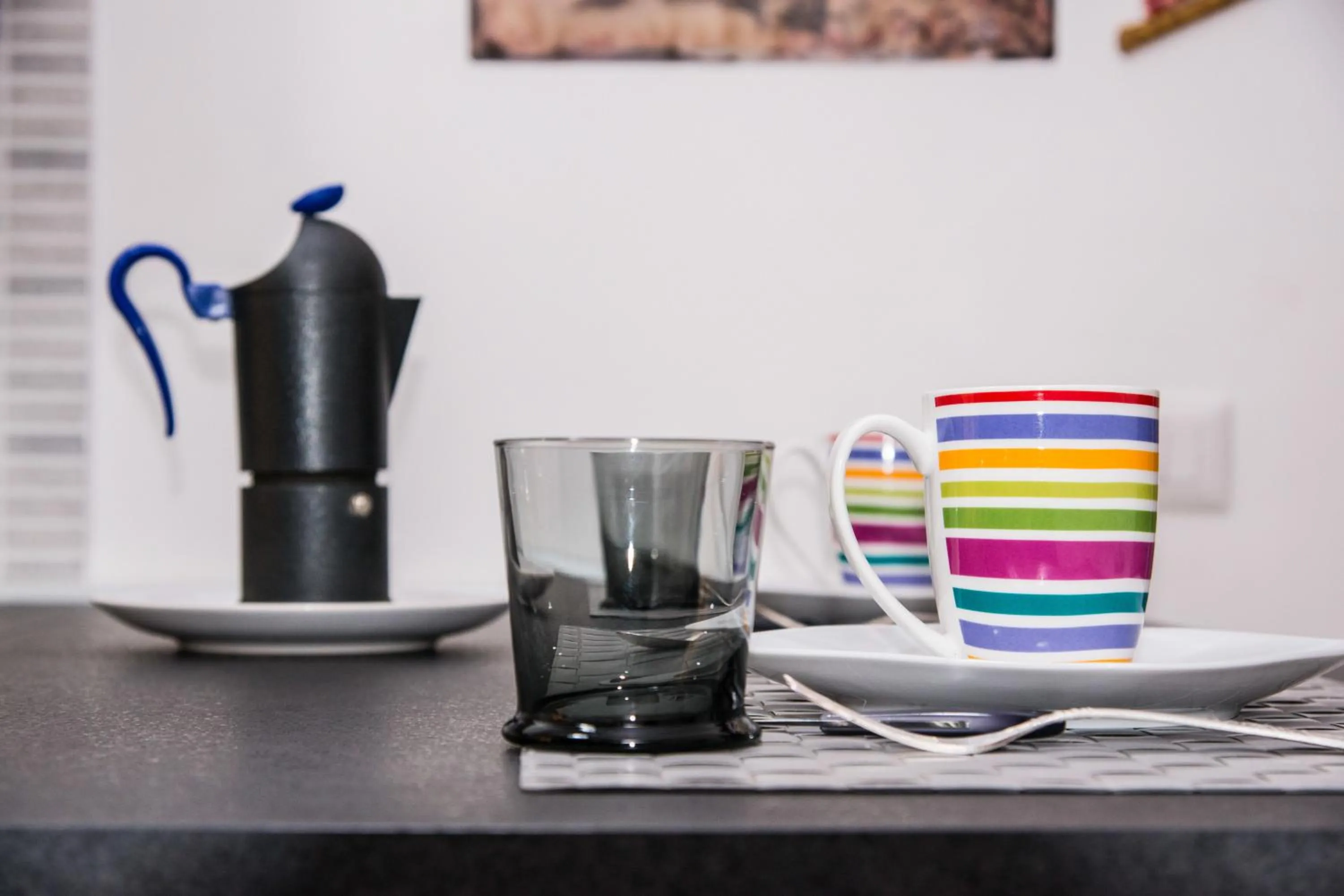 Kitchen or kitchenette in B&B Eternal Rome Inn