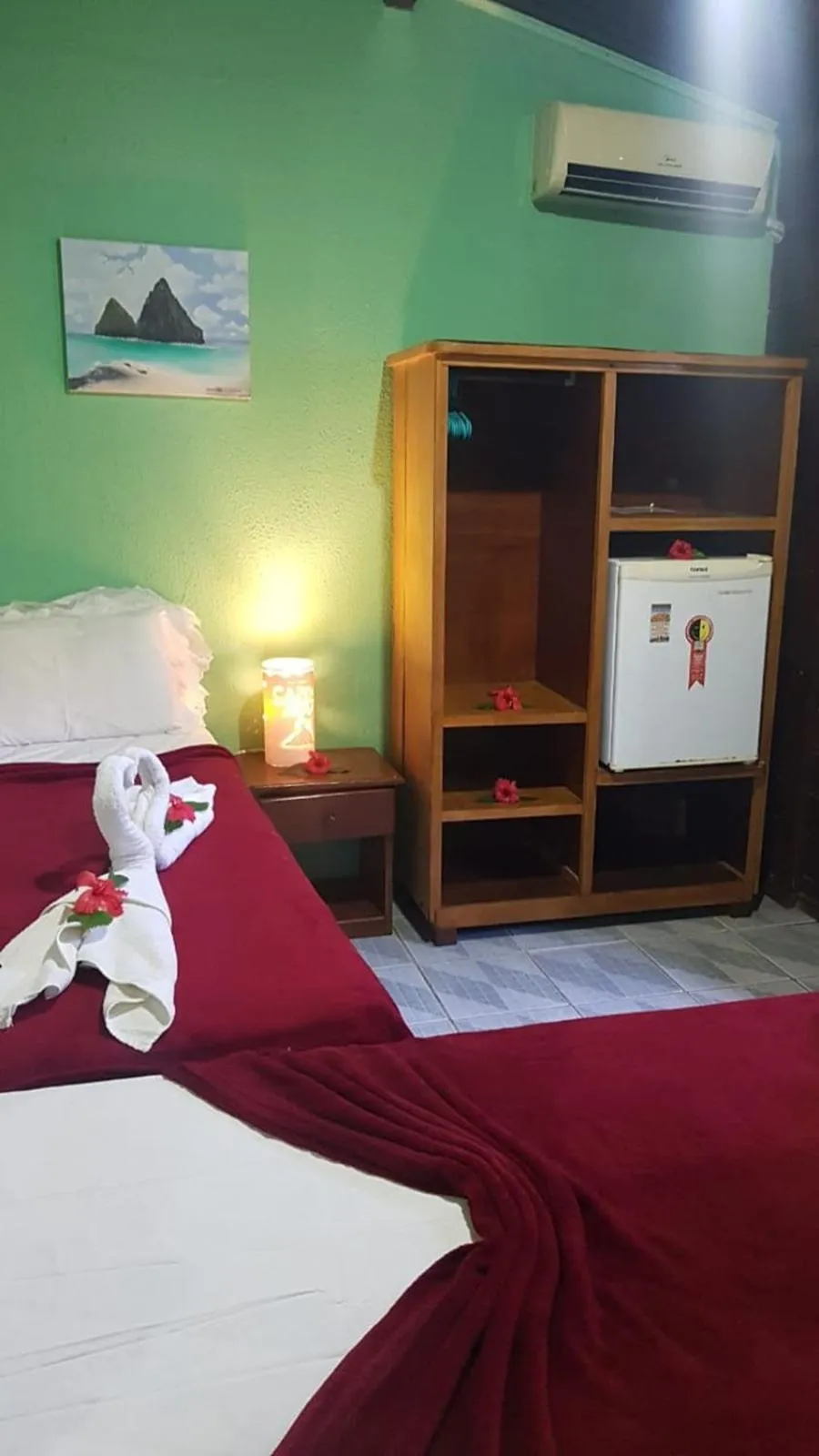 Photo of the whole room, Bed in Pousada Capim Açu