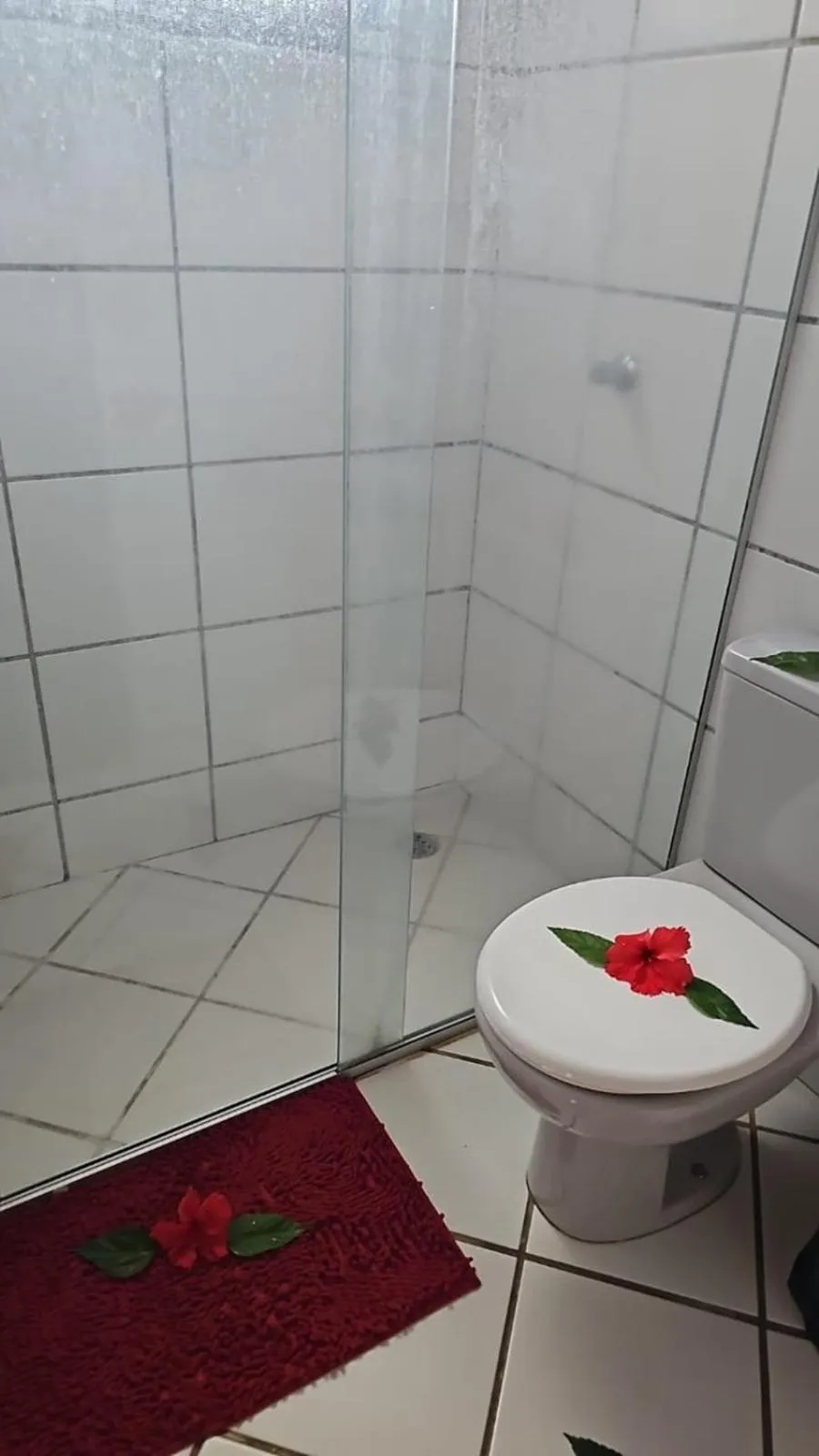 Bathroom in Pousada Capim Açu