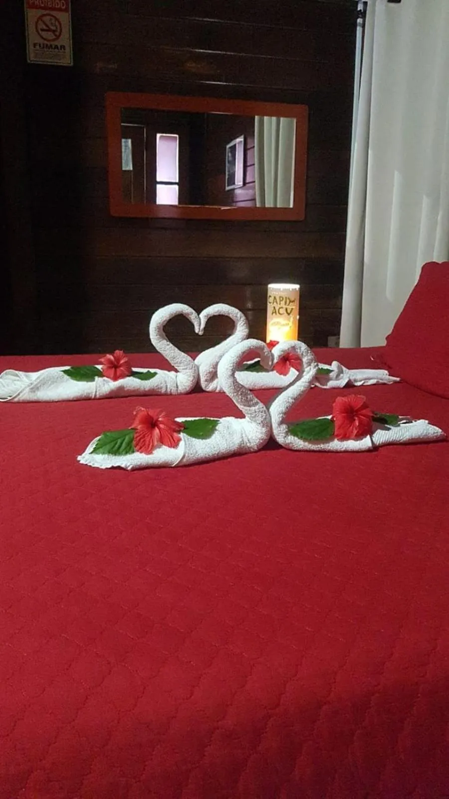 Photo of the whole room, Bed in Pousada Capim Açu