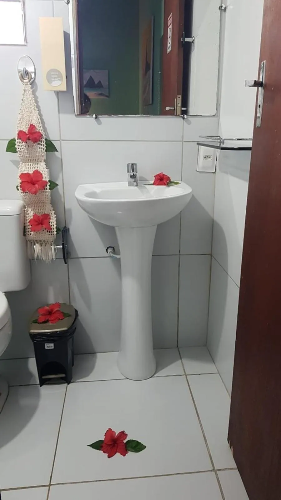 Bathroom in Pousada Capim Açu