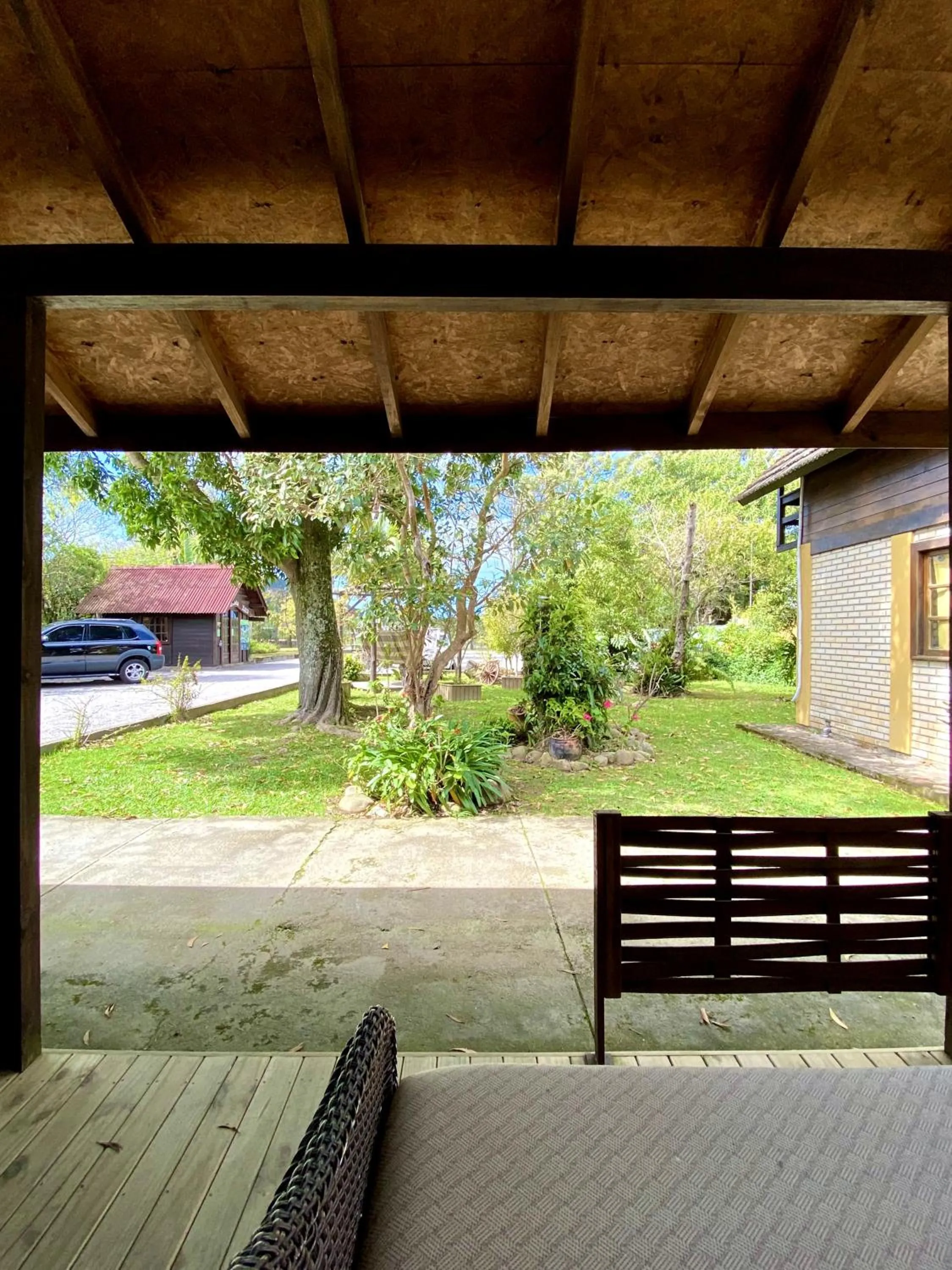 Patio in Pousada Xaxá