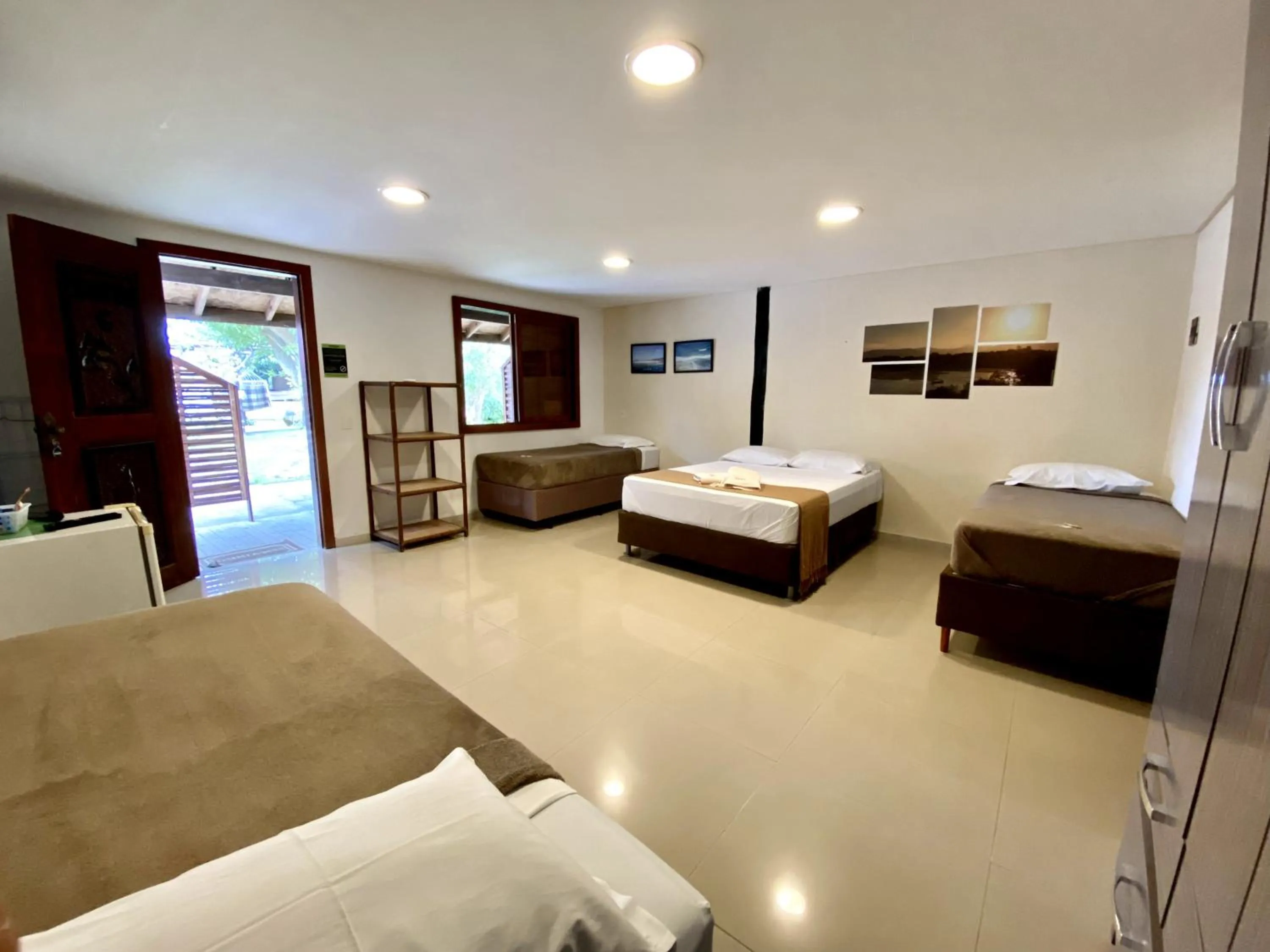 Bed in Pousada Xaxá