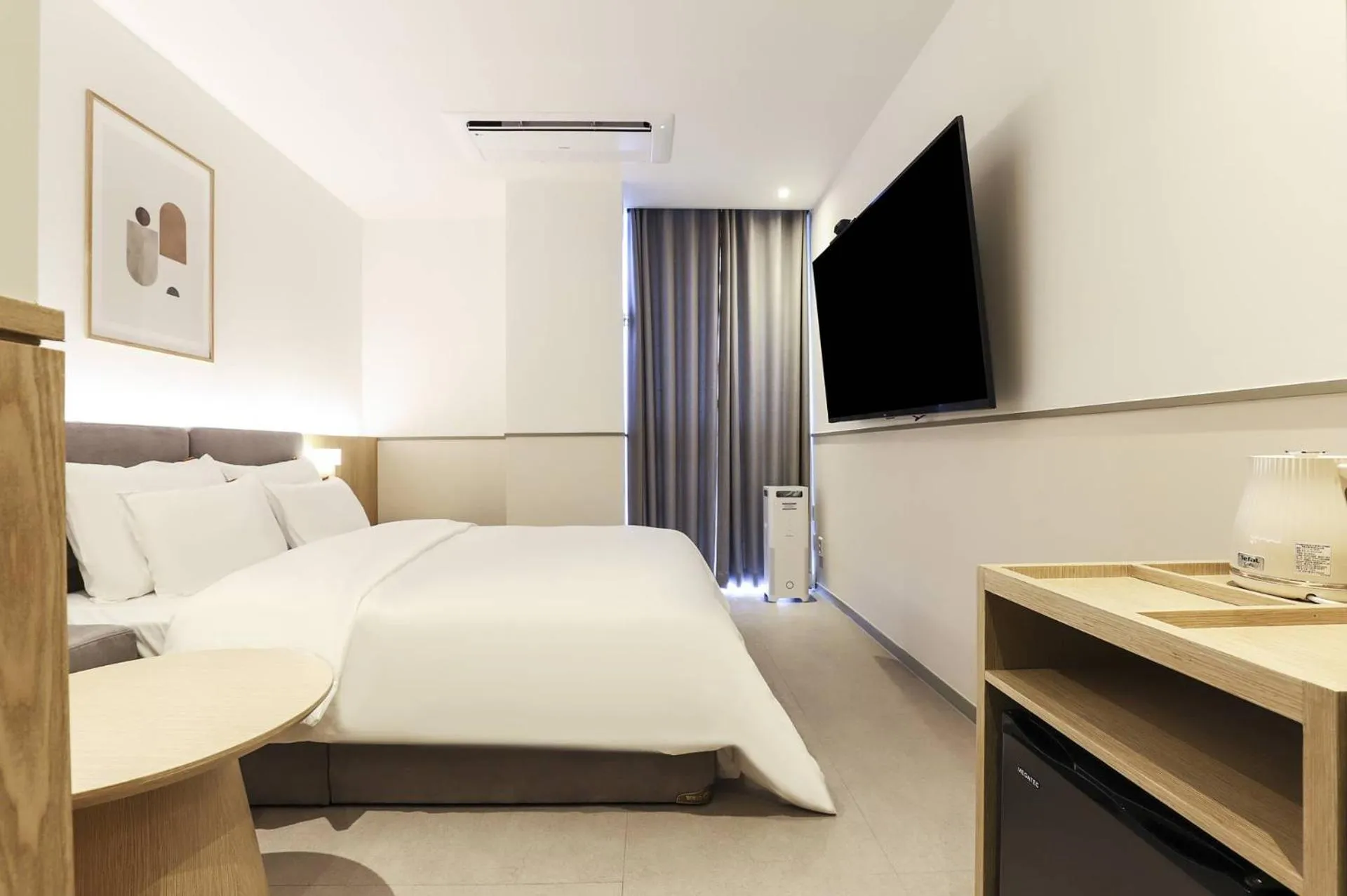 Bed in Wonju Brown Dot Hotel Corporate city