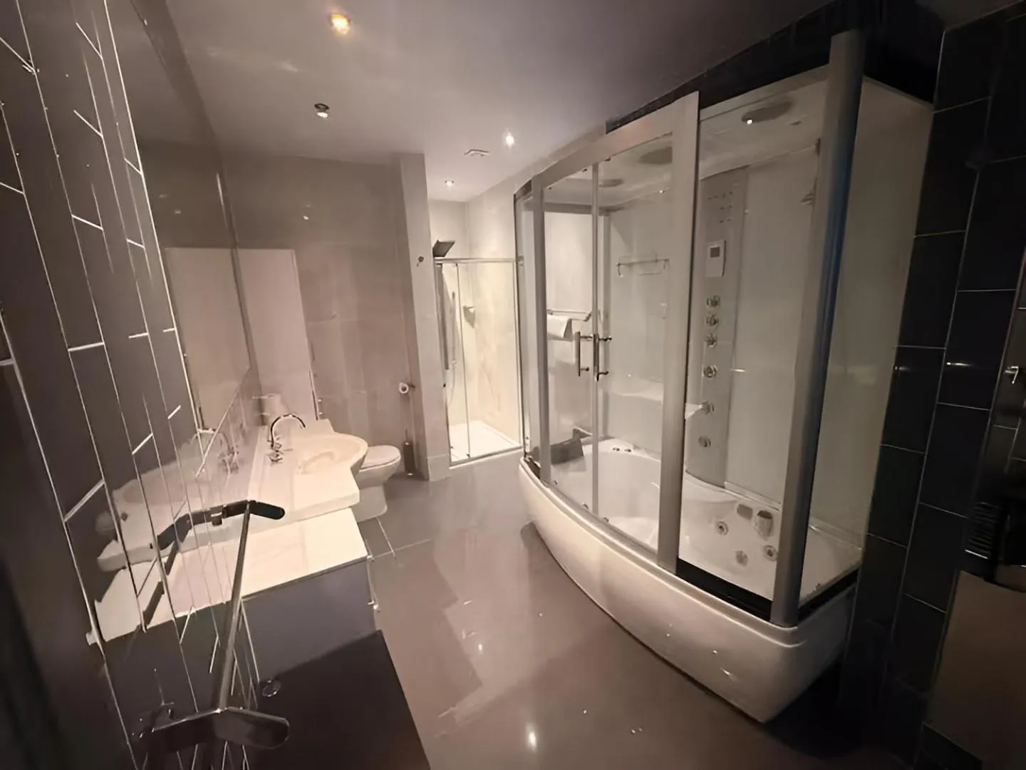 Shower in The Royal Boston Hotel by Compass Hospitality