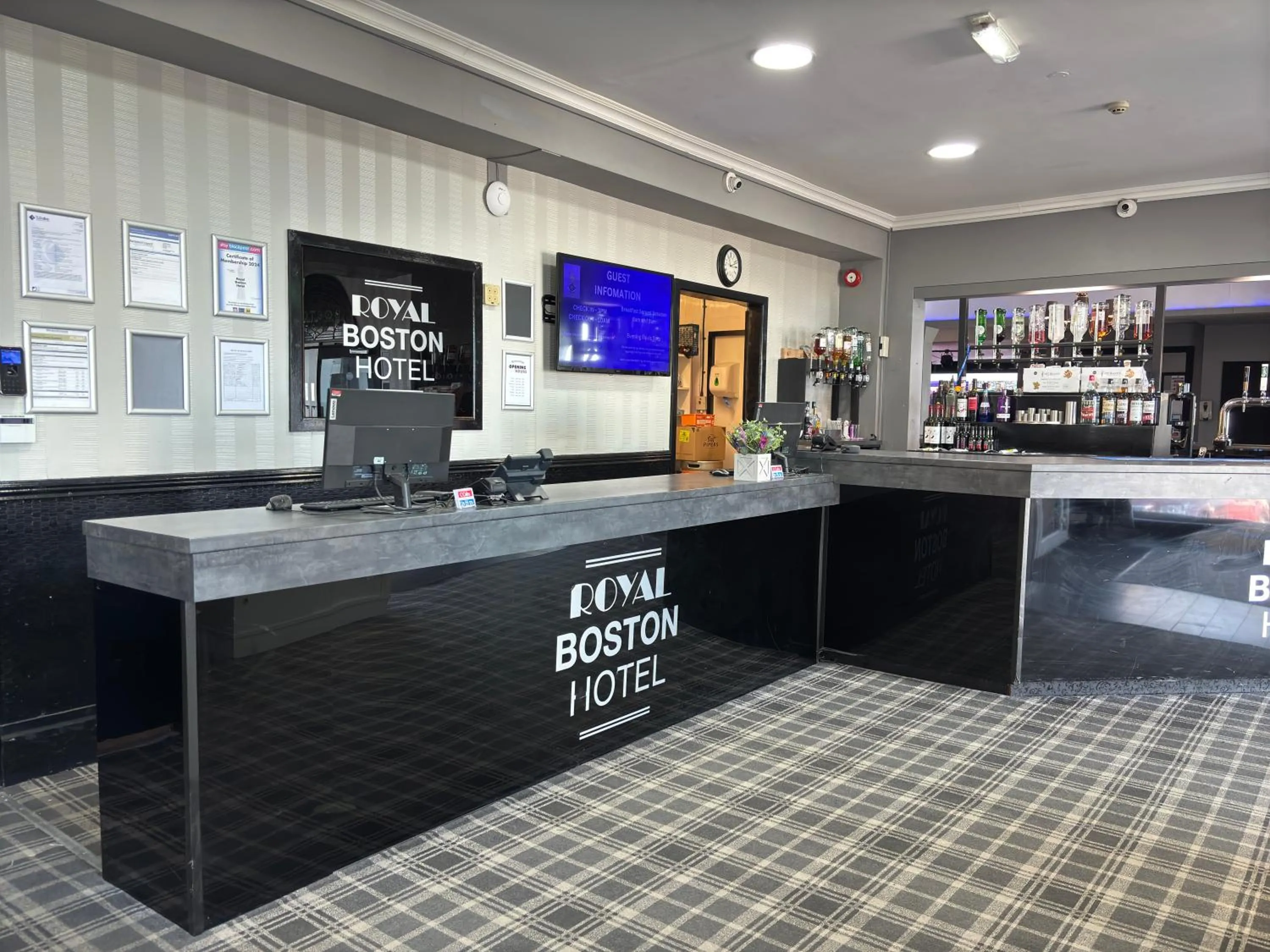 Lobby or reception in The Royal Boston Hotel by Compass Hospitality