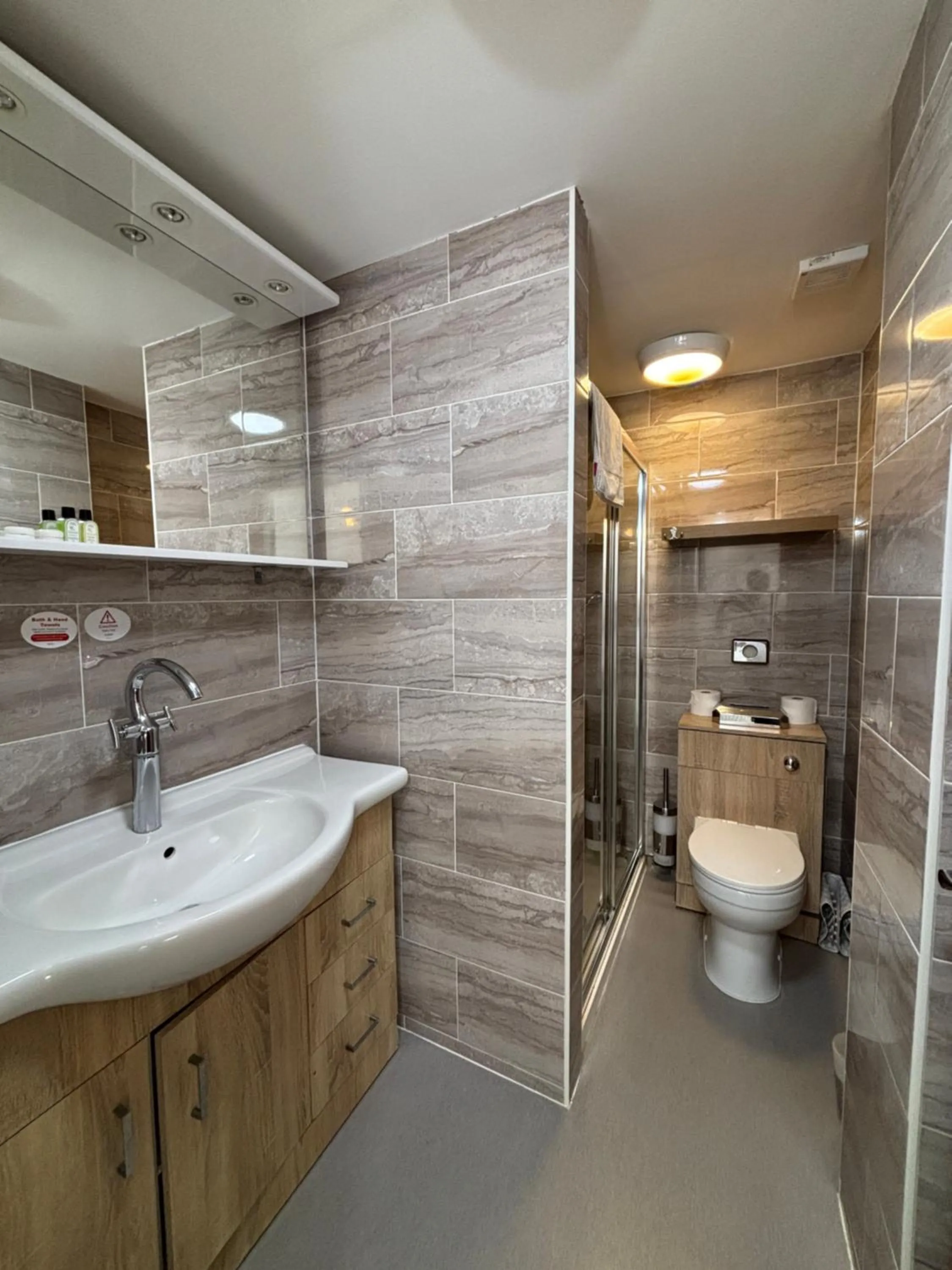 Bathroom in The Royal Boston Hotel by Compass Hospitality