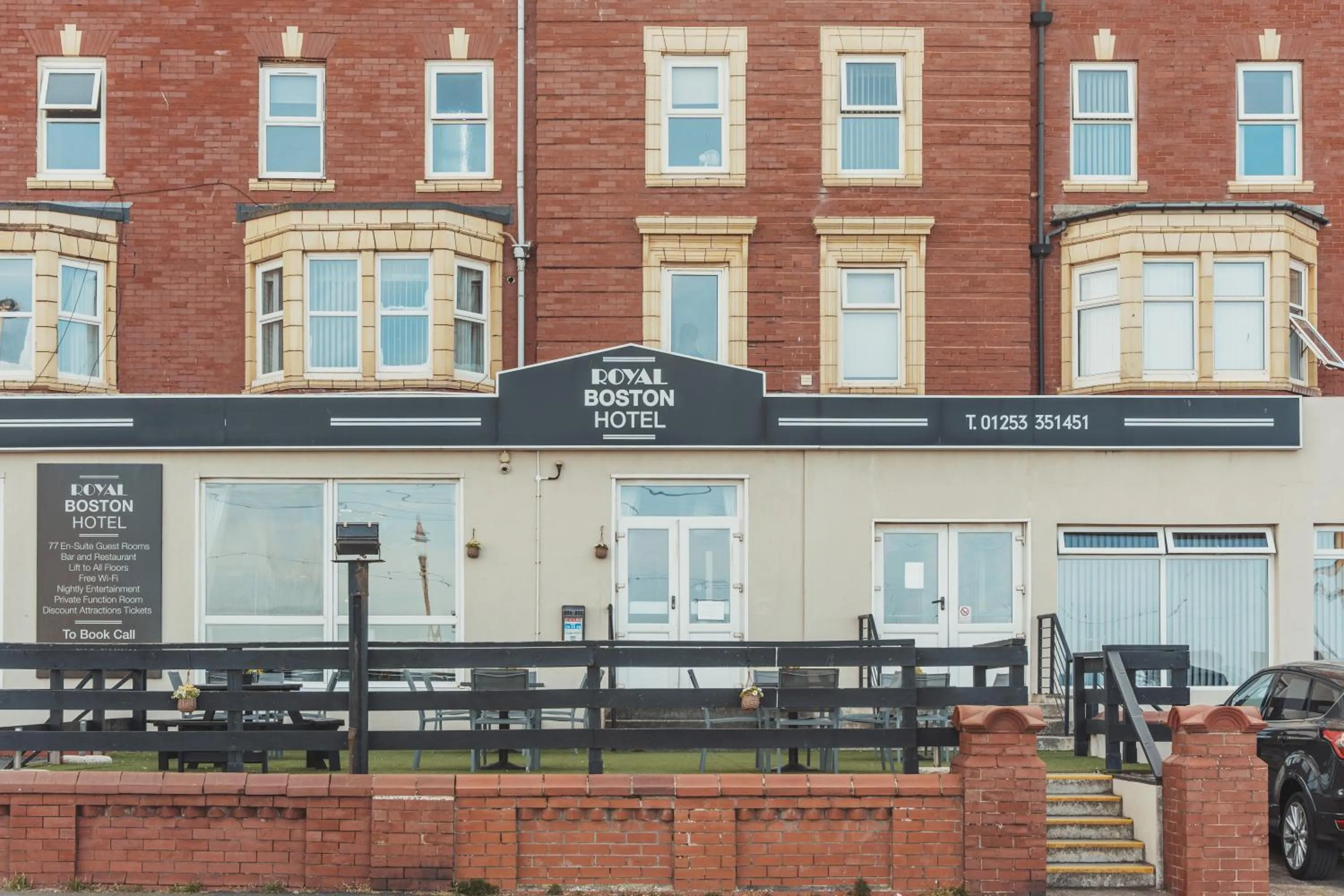 Facade/entrance in The Royal Boston Hotel by Compass Hospitality