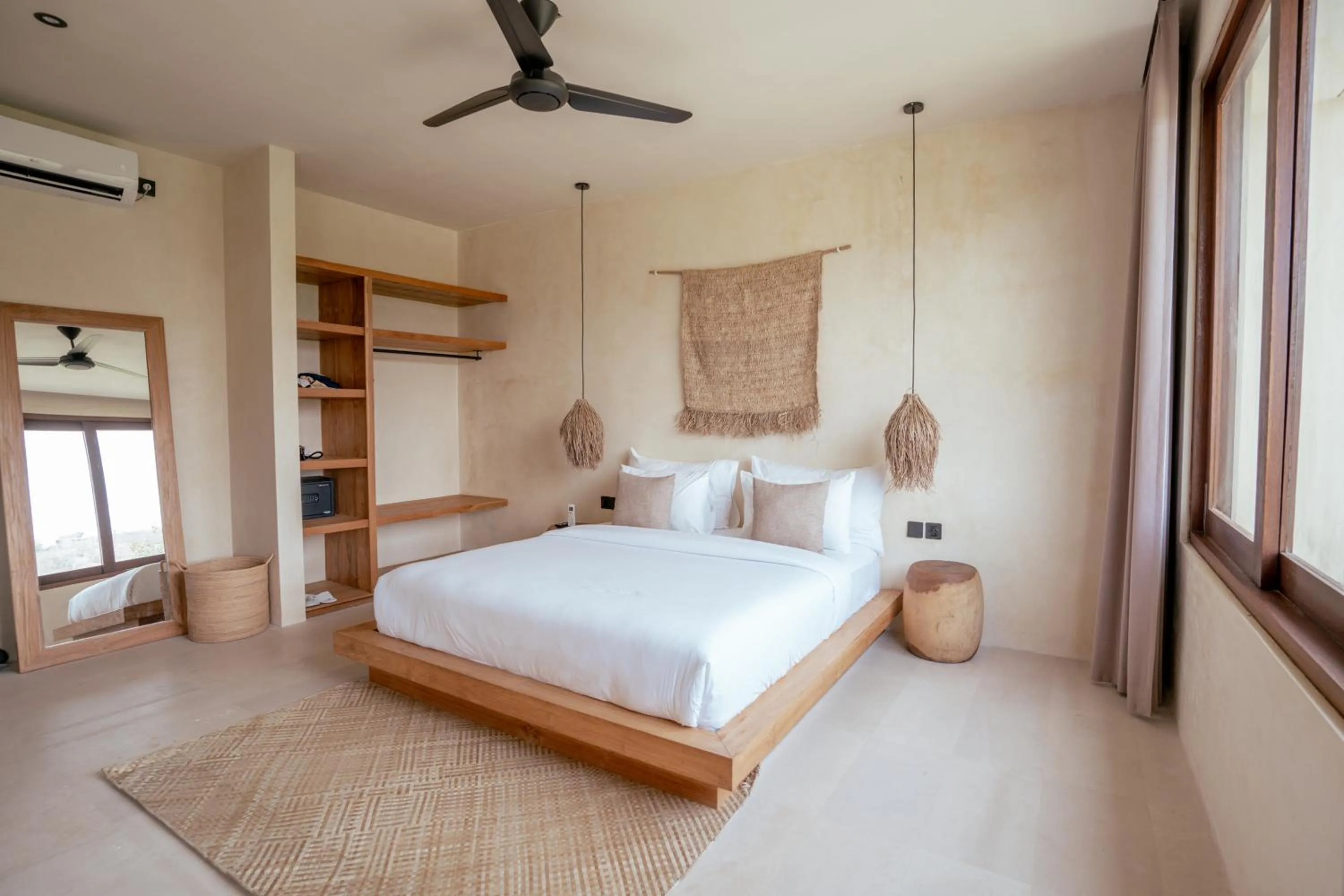 Bed in Olea Villas Resort