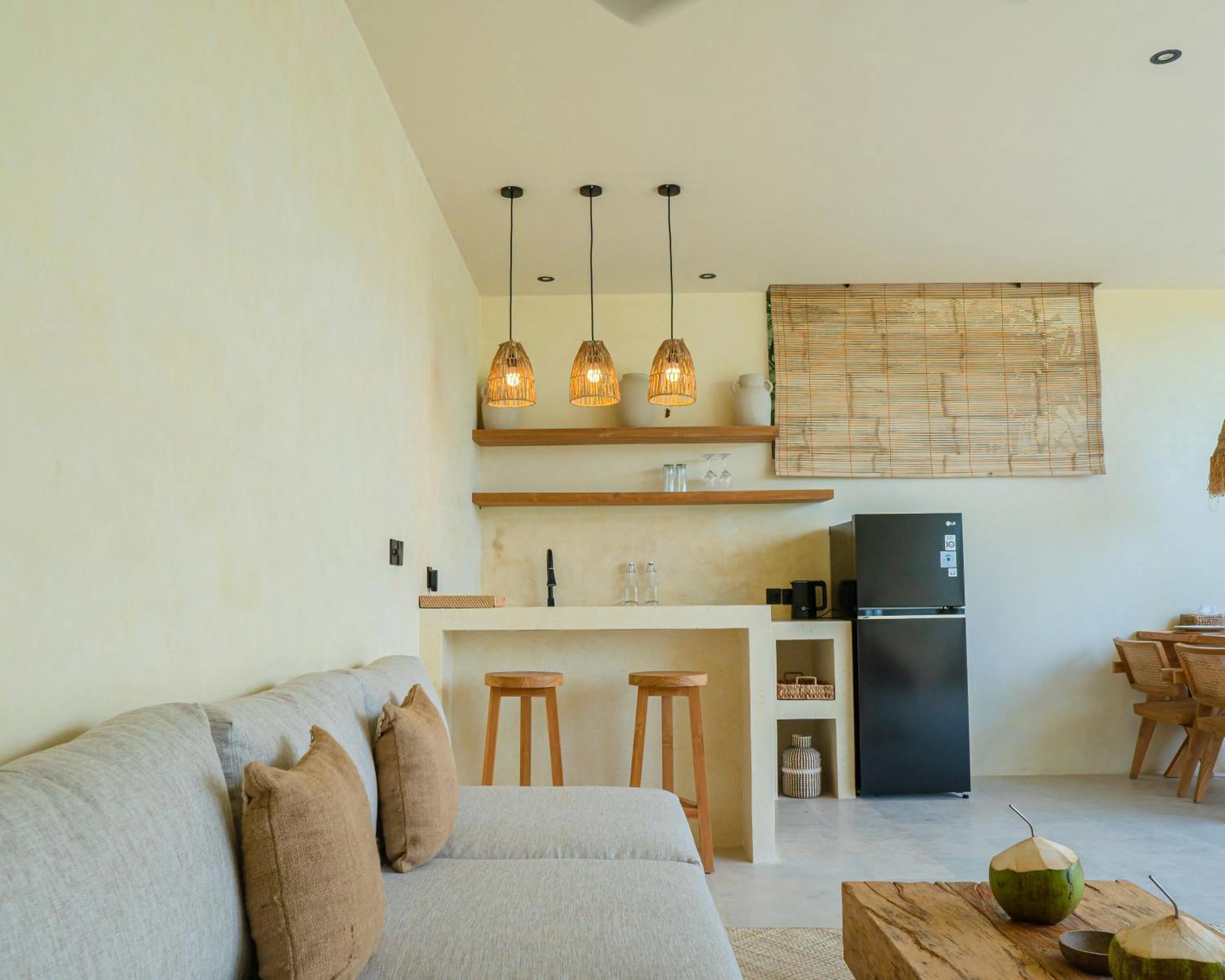 Kitchen or kitchenette in Olea Villas Resort
