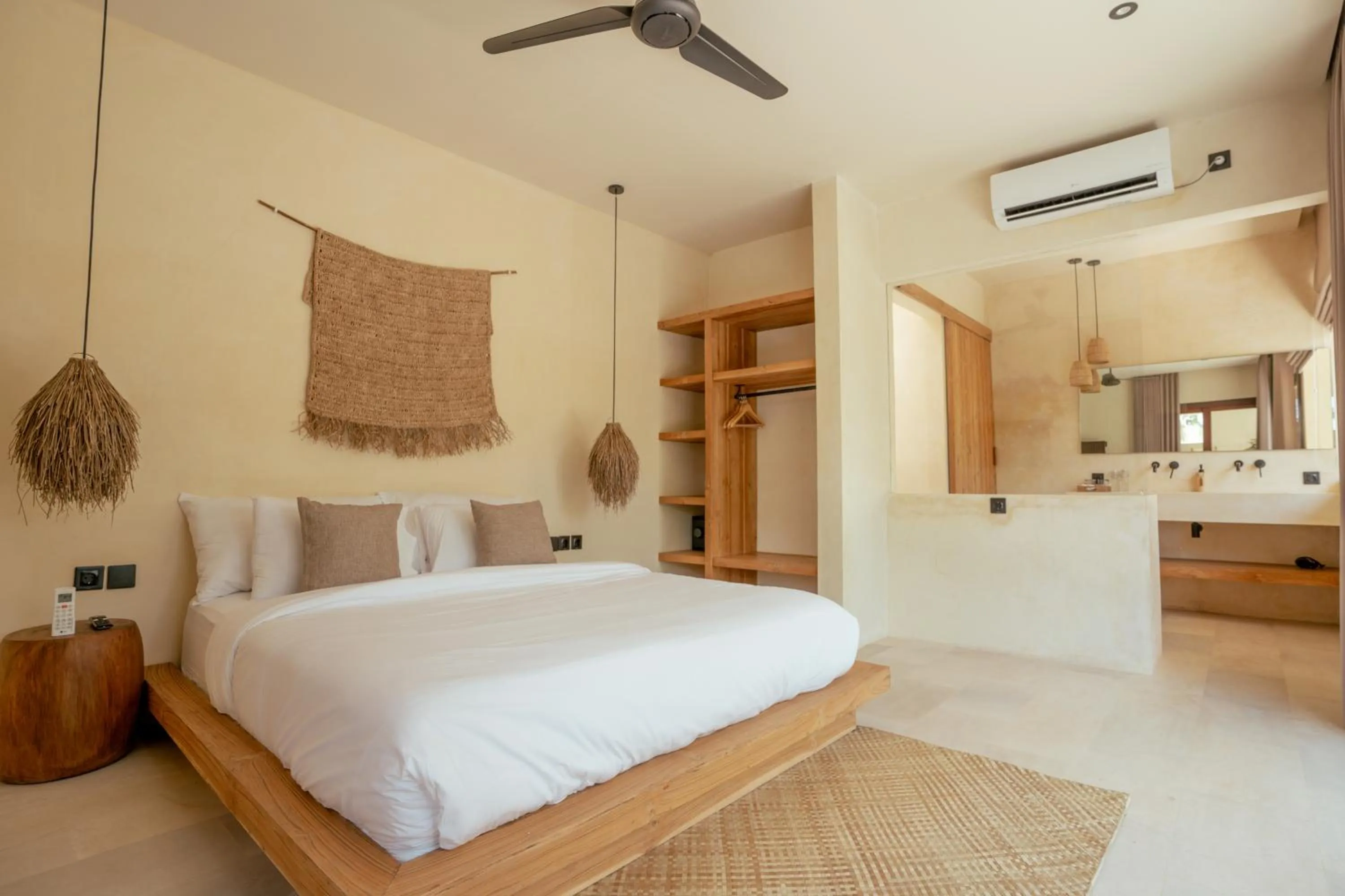 Bed in Olea Villas Resort