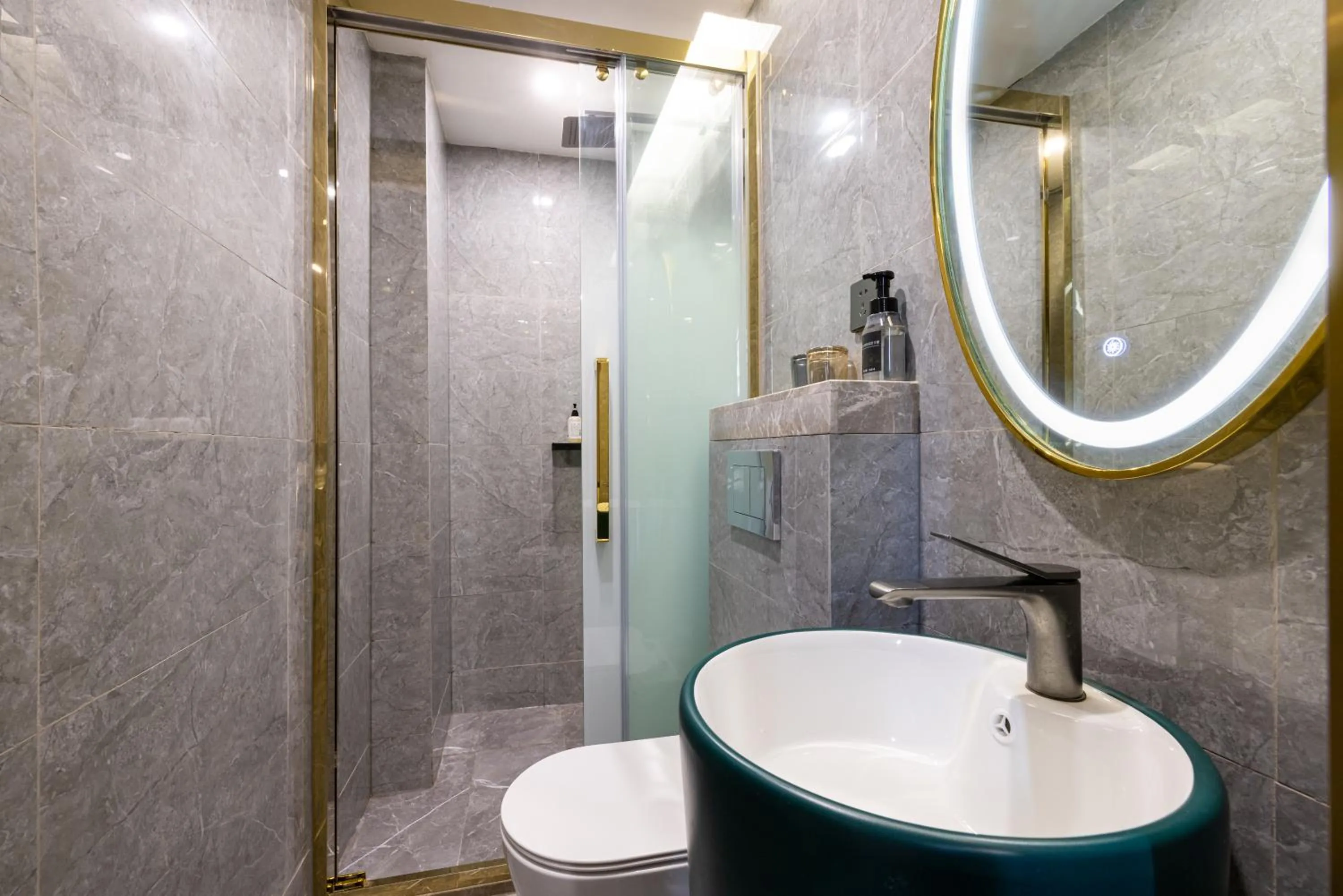 Bathroom in Nostalgia S Hotel Beijing National Convention Center