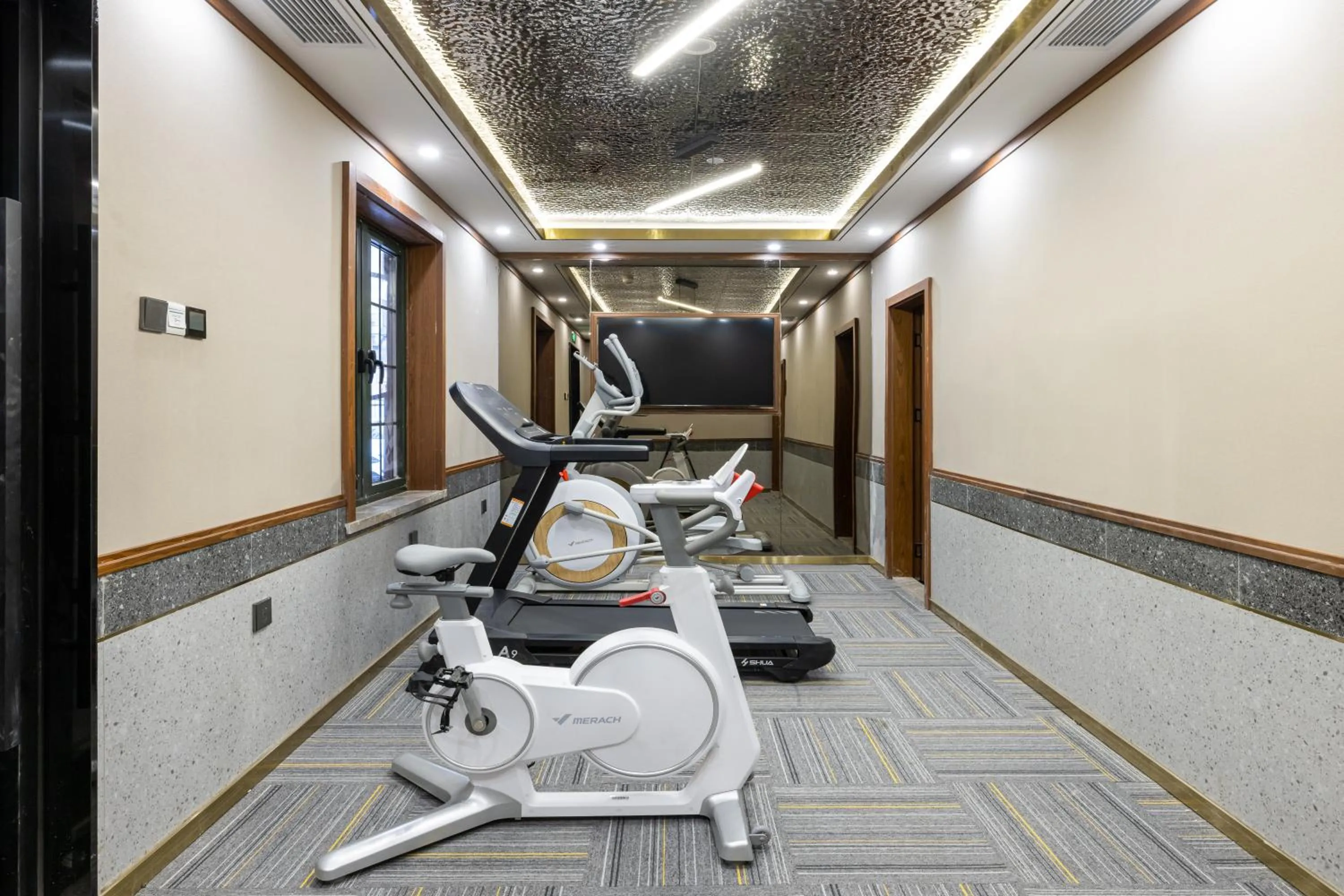 Fitness centre/facilities in Nostalgia S Hotel Beijing National Convention Center