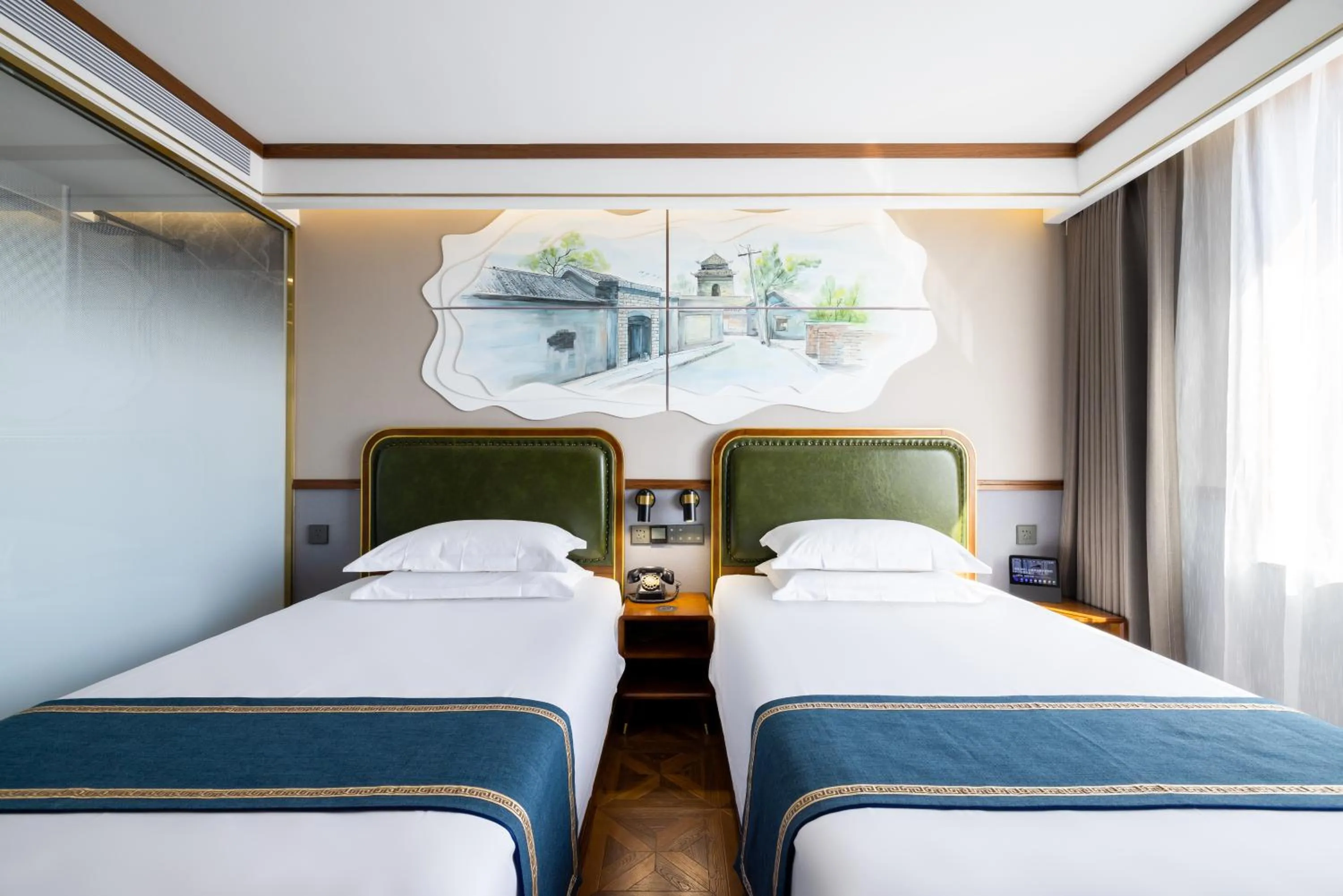 Photo of the whole room, Bed in Nostalgia S Hotel Beijing National Convention Center