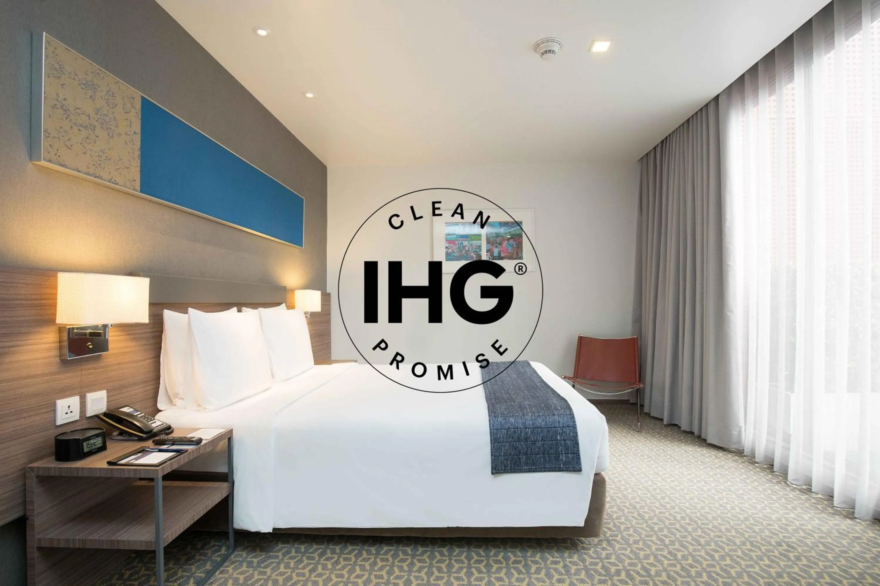 Area and facilities, Bed in Holiday Inn Express Bangkok Sathorn by IHG