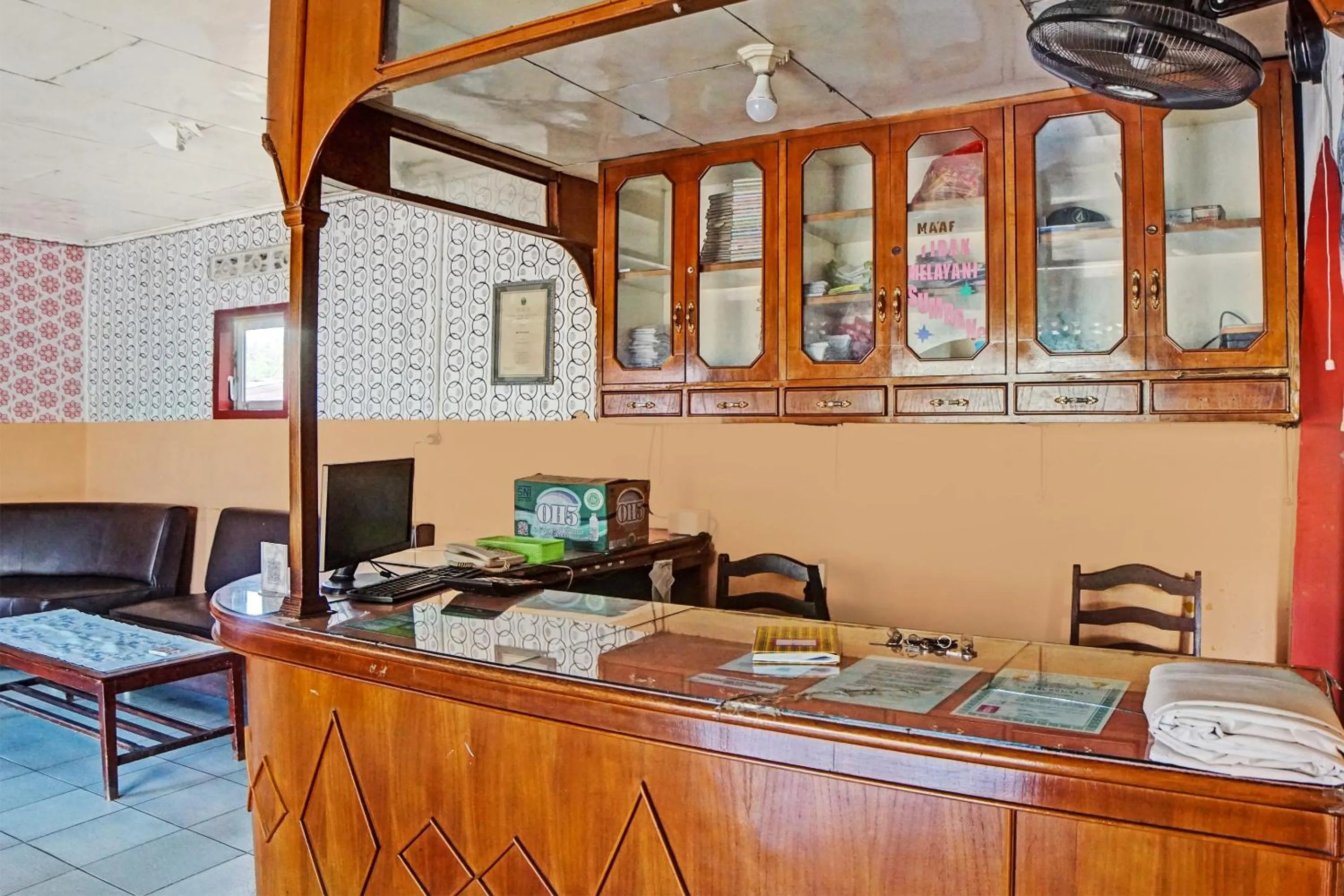 Lobby or reception in OYO 92579 Hotel Mutiara