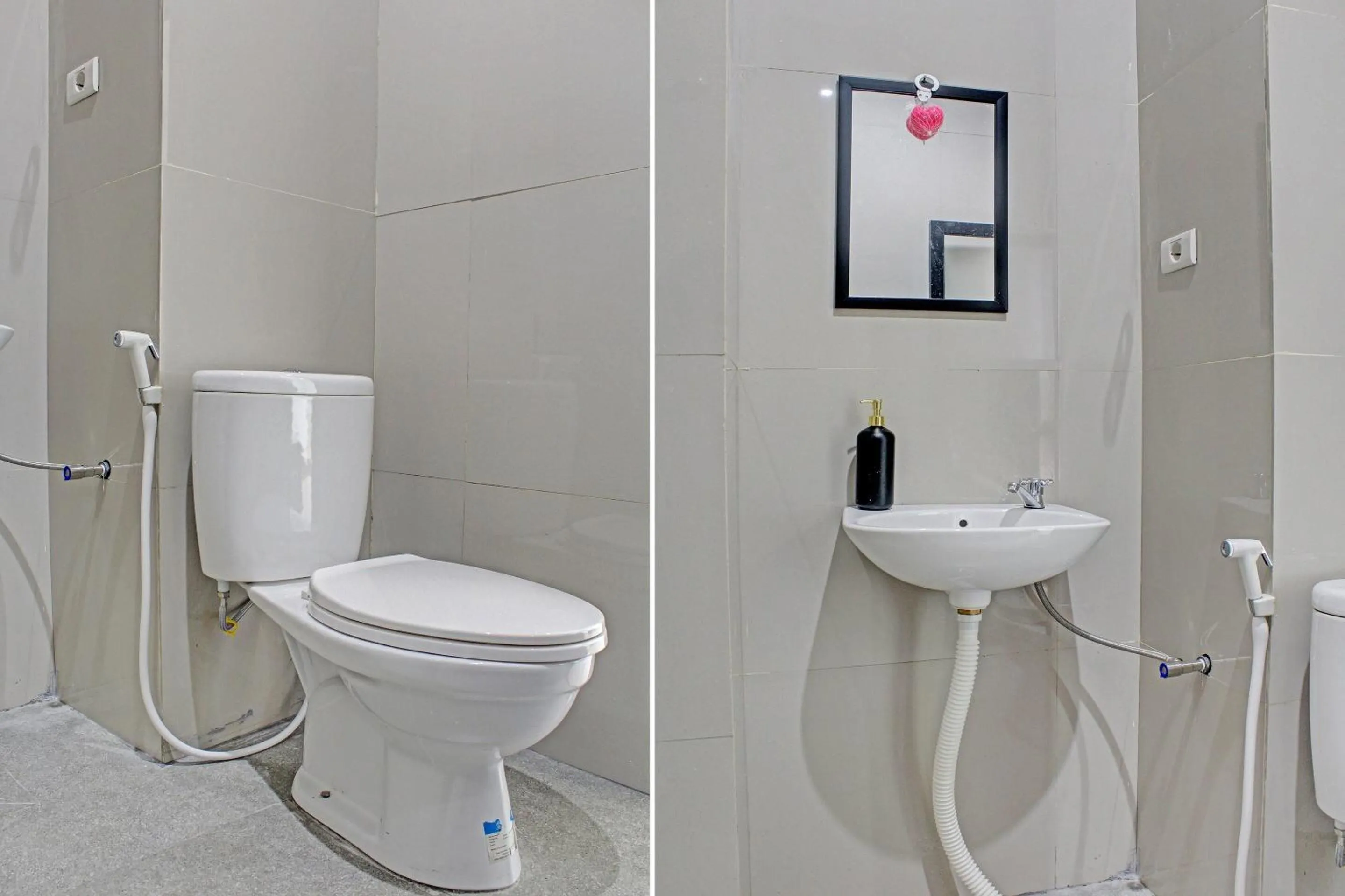 Bathroom in Capital O 92583 Raja Soeta Hostel Syariah