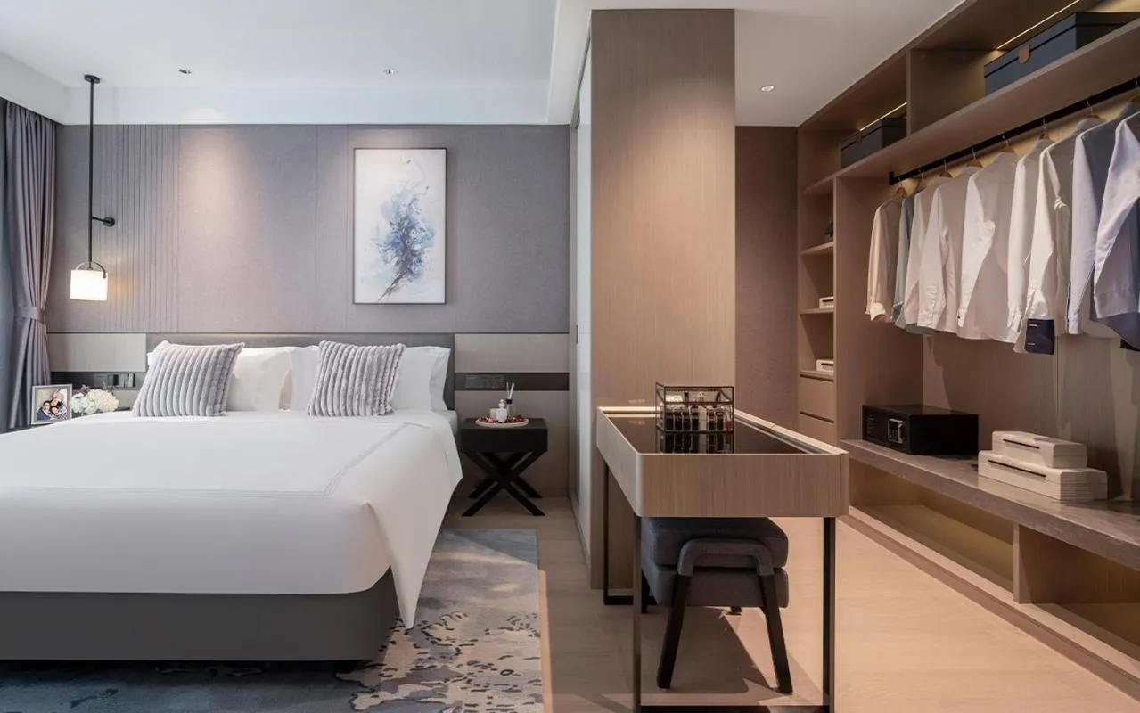 Bed in Fraser Residence Tianjin