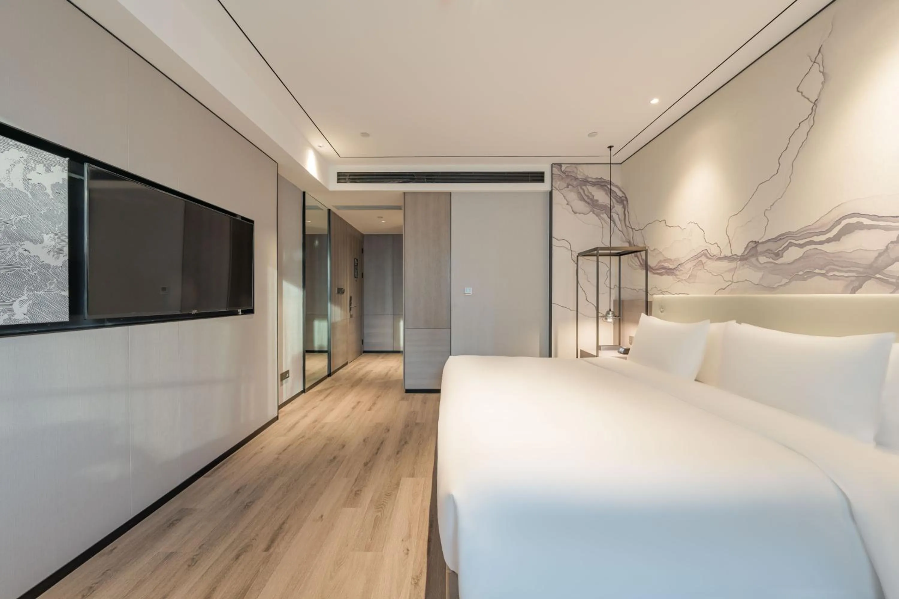 Bed in Yunheyebo Hotel - South Gate of Bell and Drum Tower