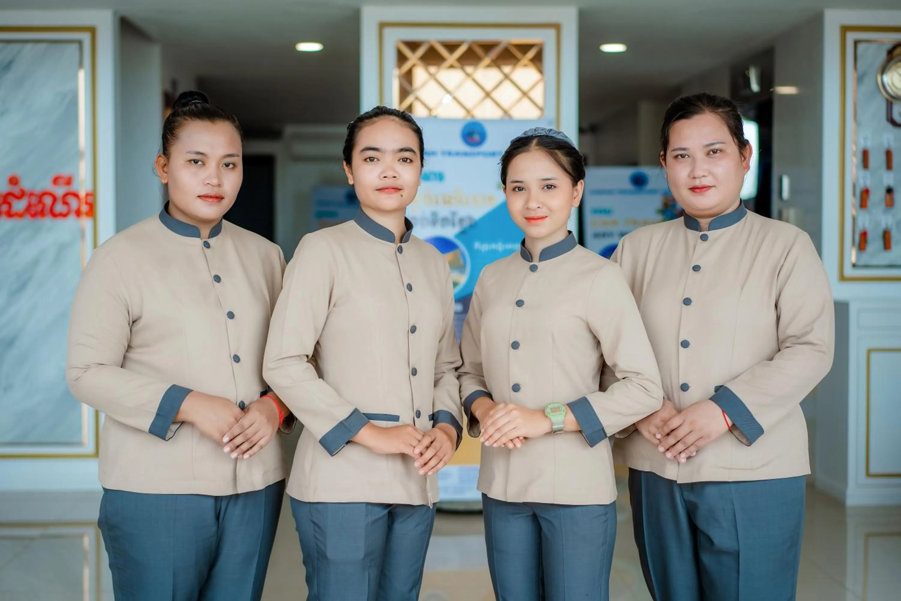 Staff in Sarah Guest House