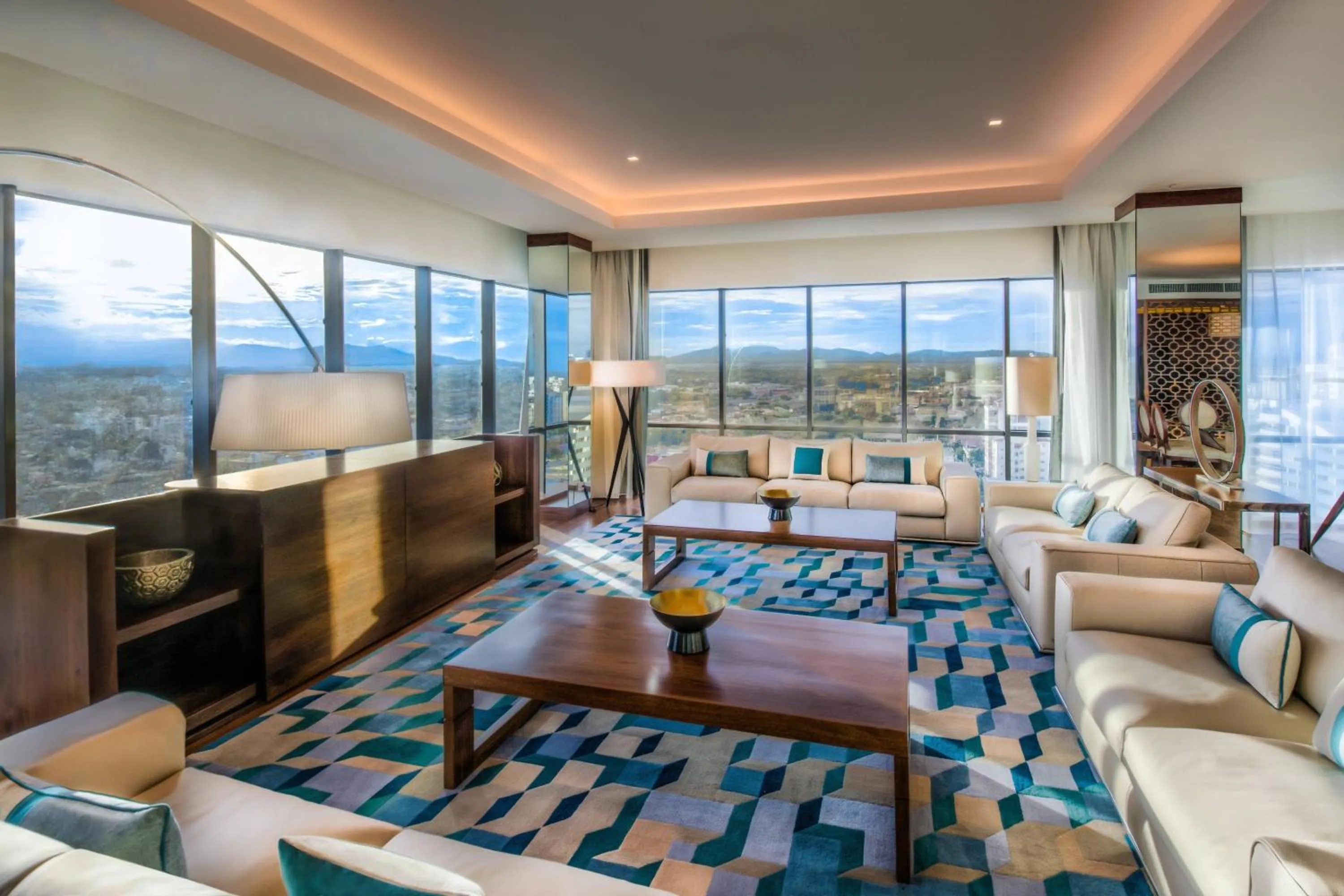 Living room in JW Marriott Hotel Santo Domingo