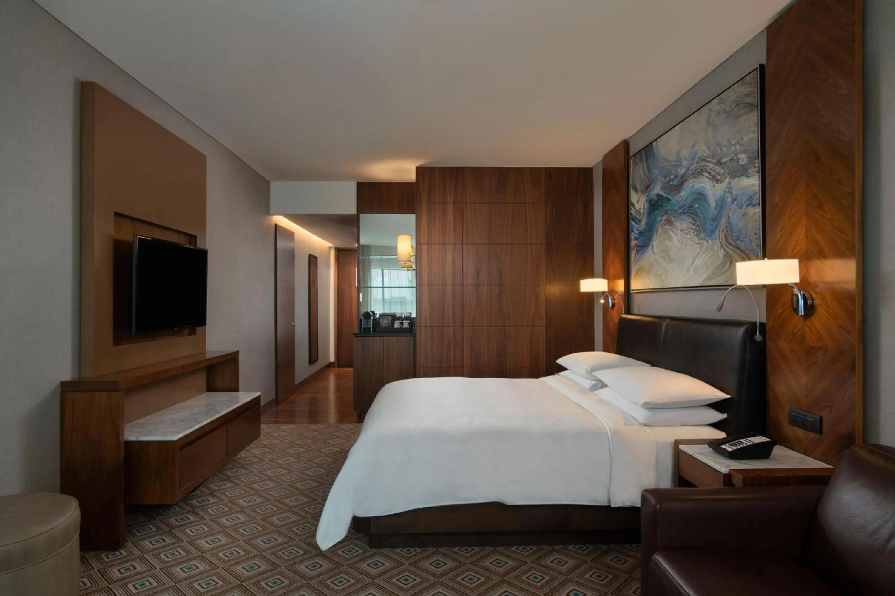 Photo of the whole room, Bed in JW Marriott Hotel Santo Domingo