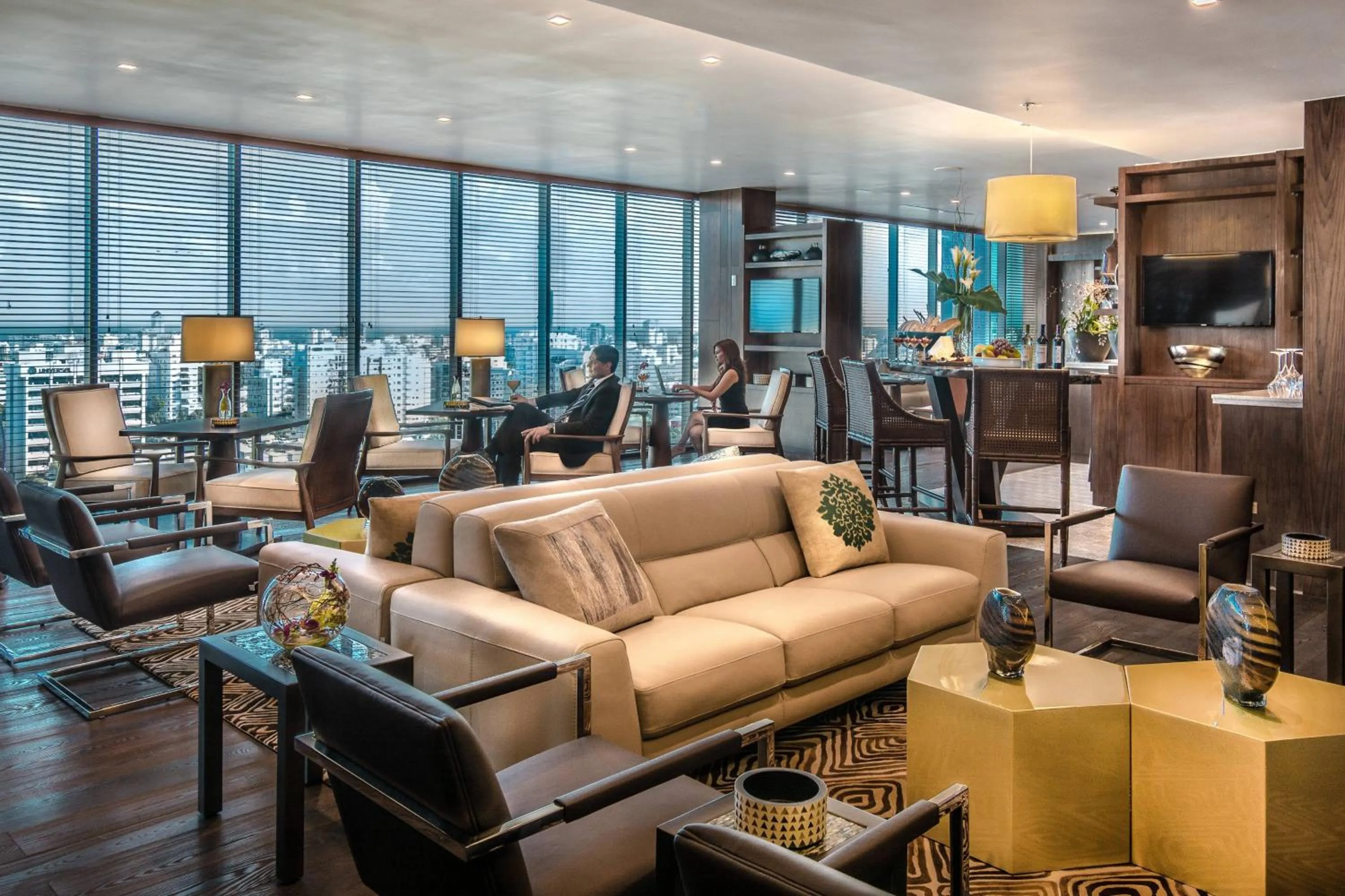 Lounge or bar in JW Marriott Hotel Santo Domingo