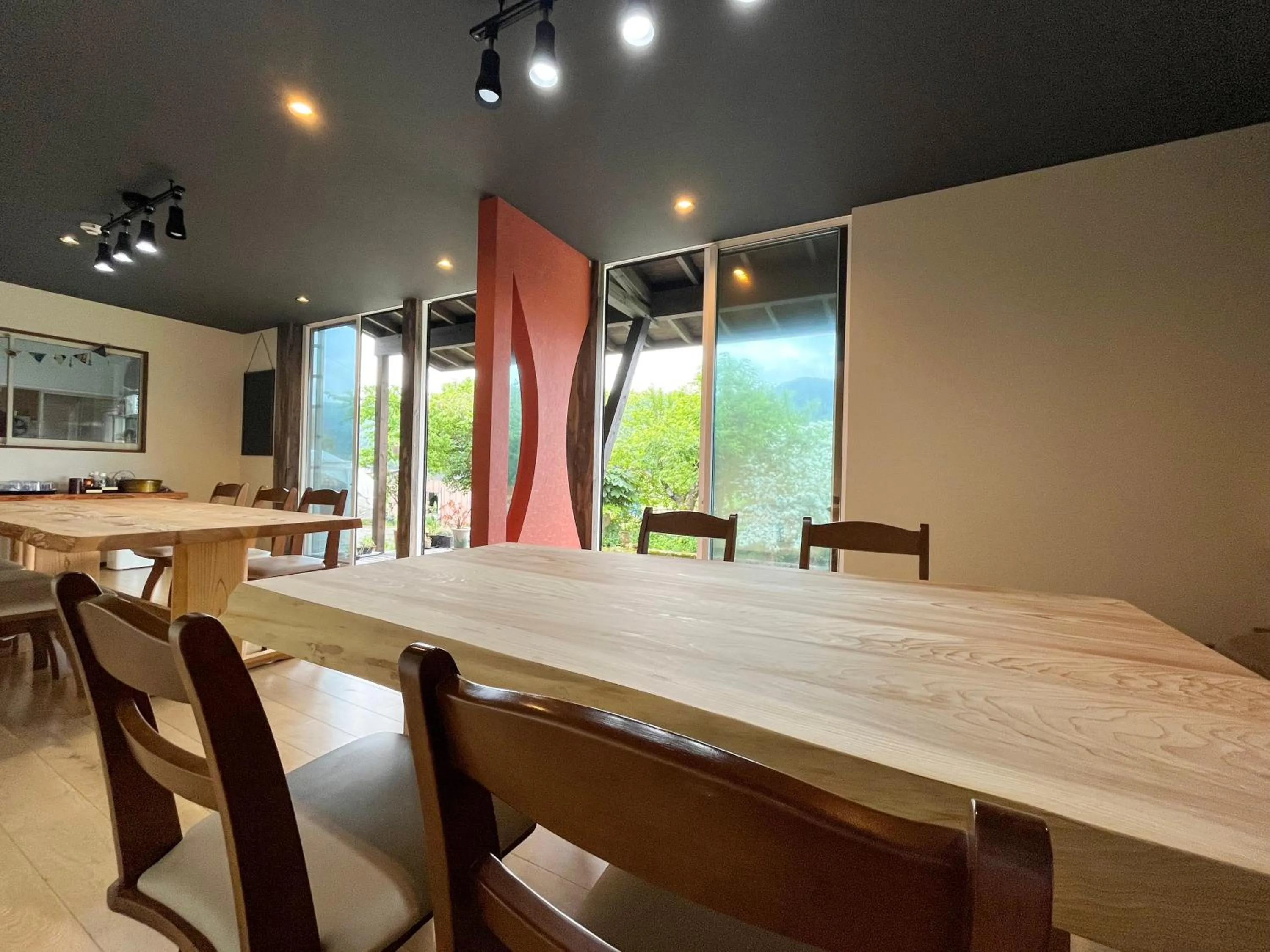 Dining area in Farm Inn Seisetsukan