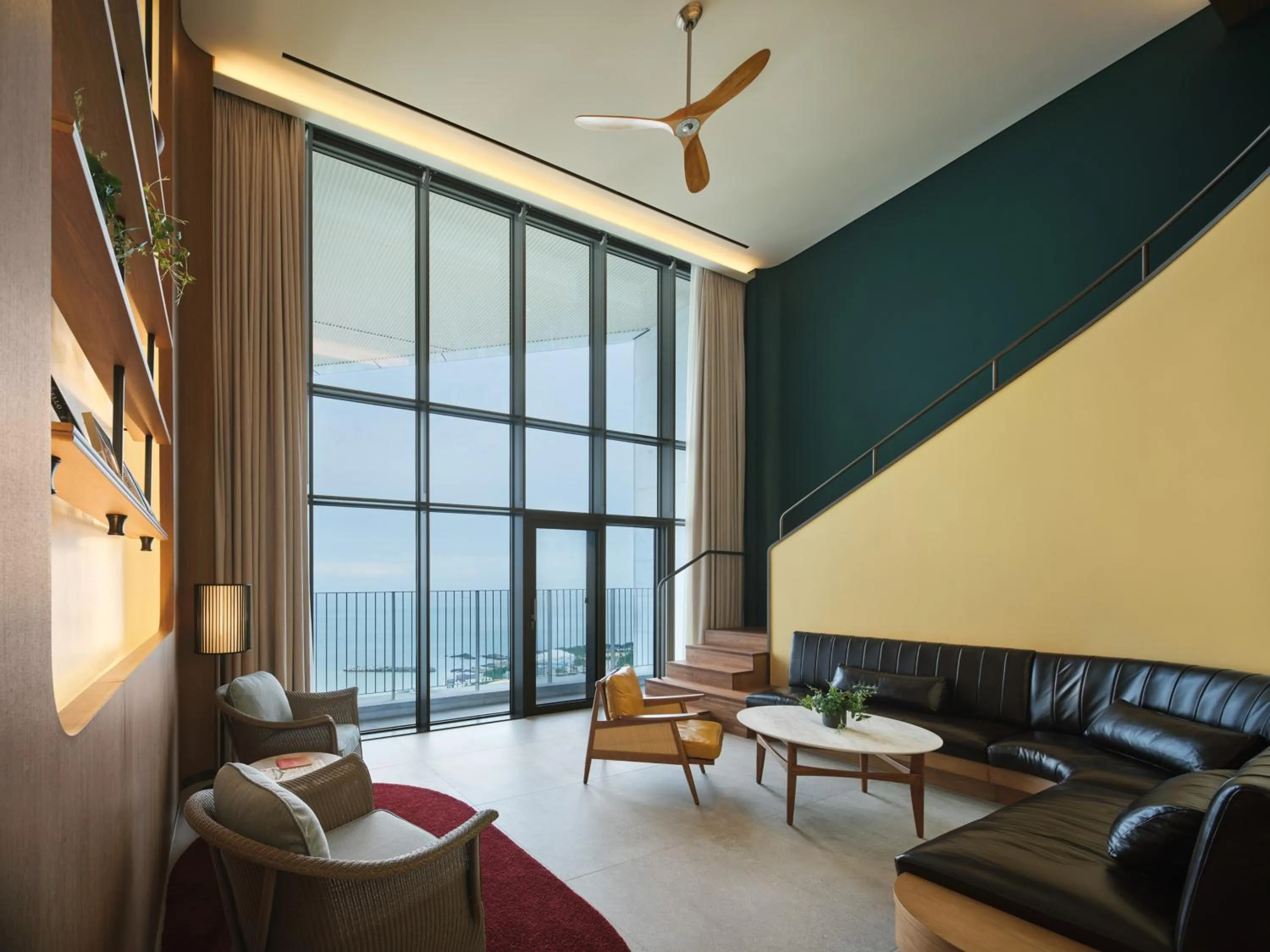 Living room in Ananti at Busan Village