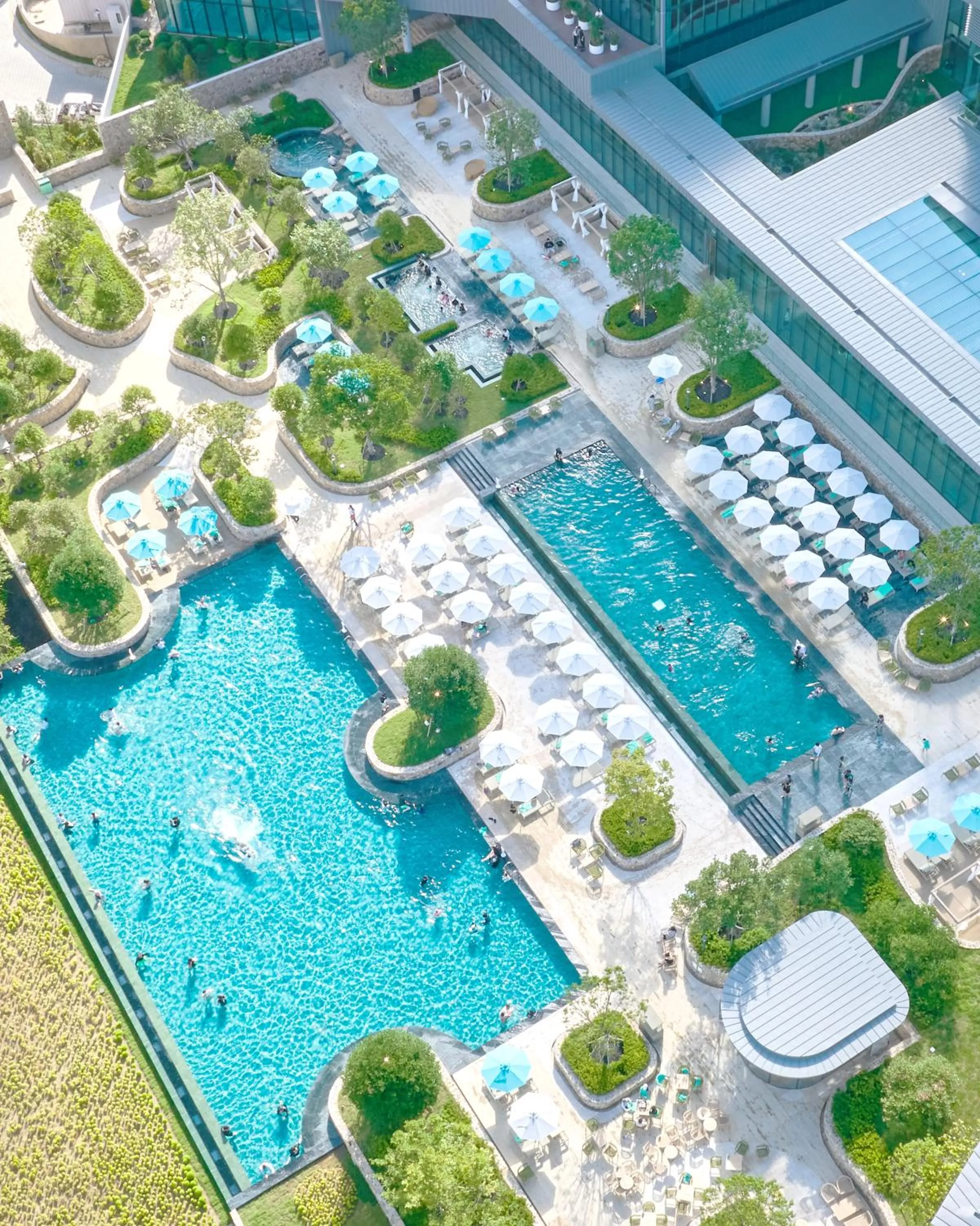 Swimming pool in Ananti at Busan Village