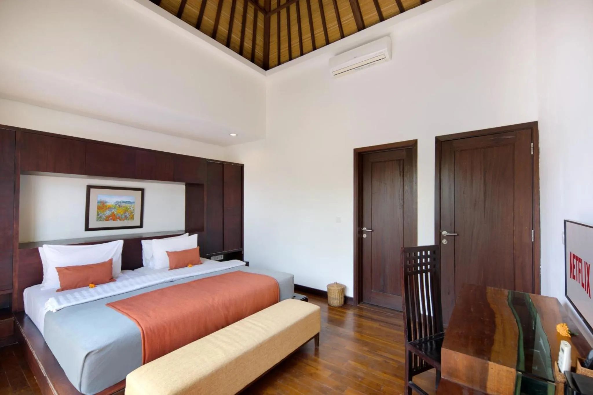 Bedroom, Bed in Canggu Circle Villa by Ini Vie Hospitality