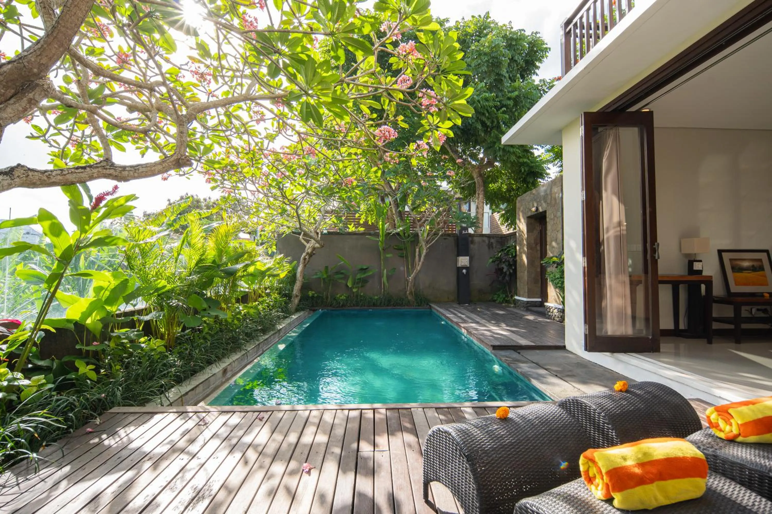 Swimming pool in Canggu Circle Villa by Ini Vie Hospitality