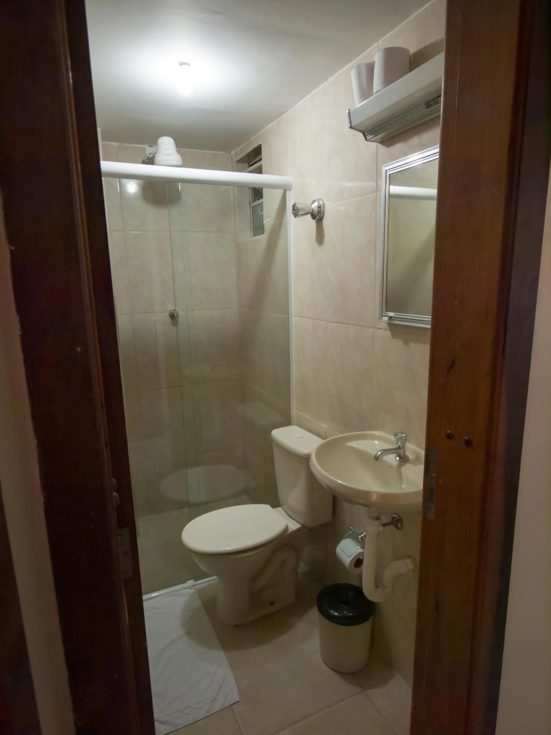 Bathroom in Estrela do Sul Hotel