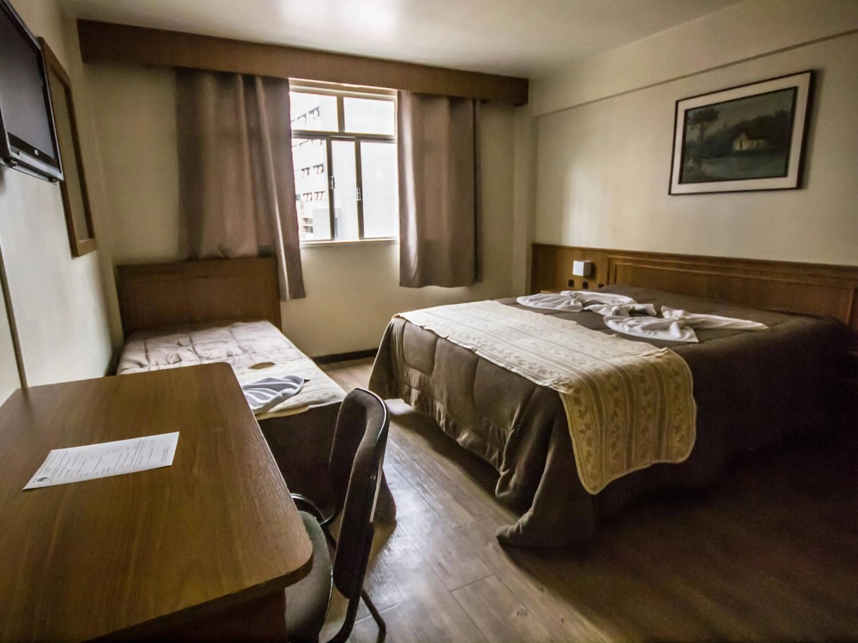 Photo of the whole room, Bed in Estrela do Sul Hotel