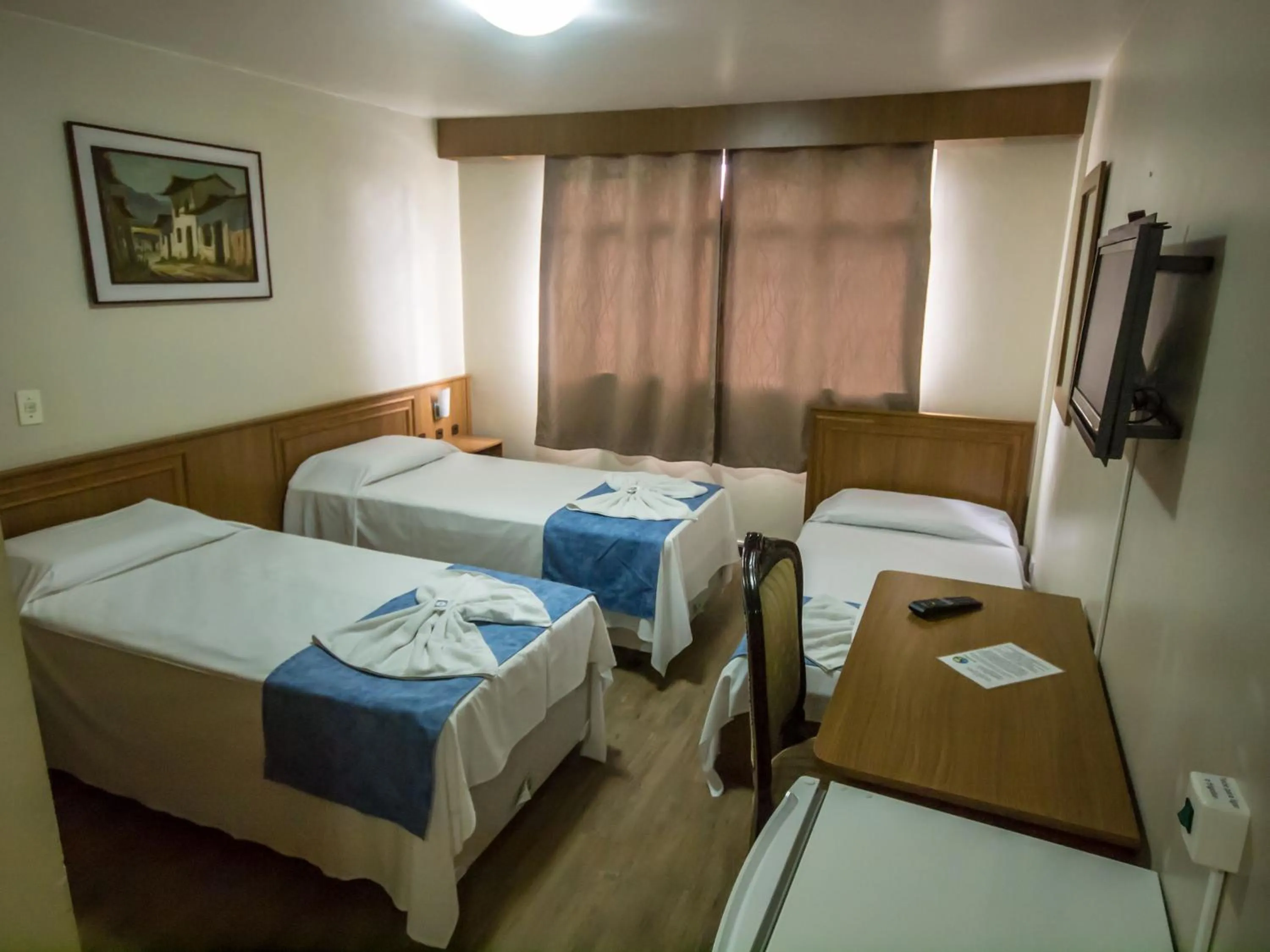 Photo of the whole room, Bed in Estrela do Sul Hotel