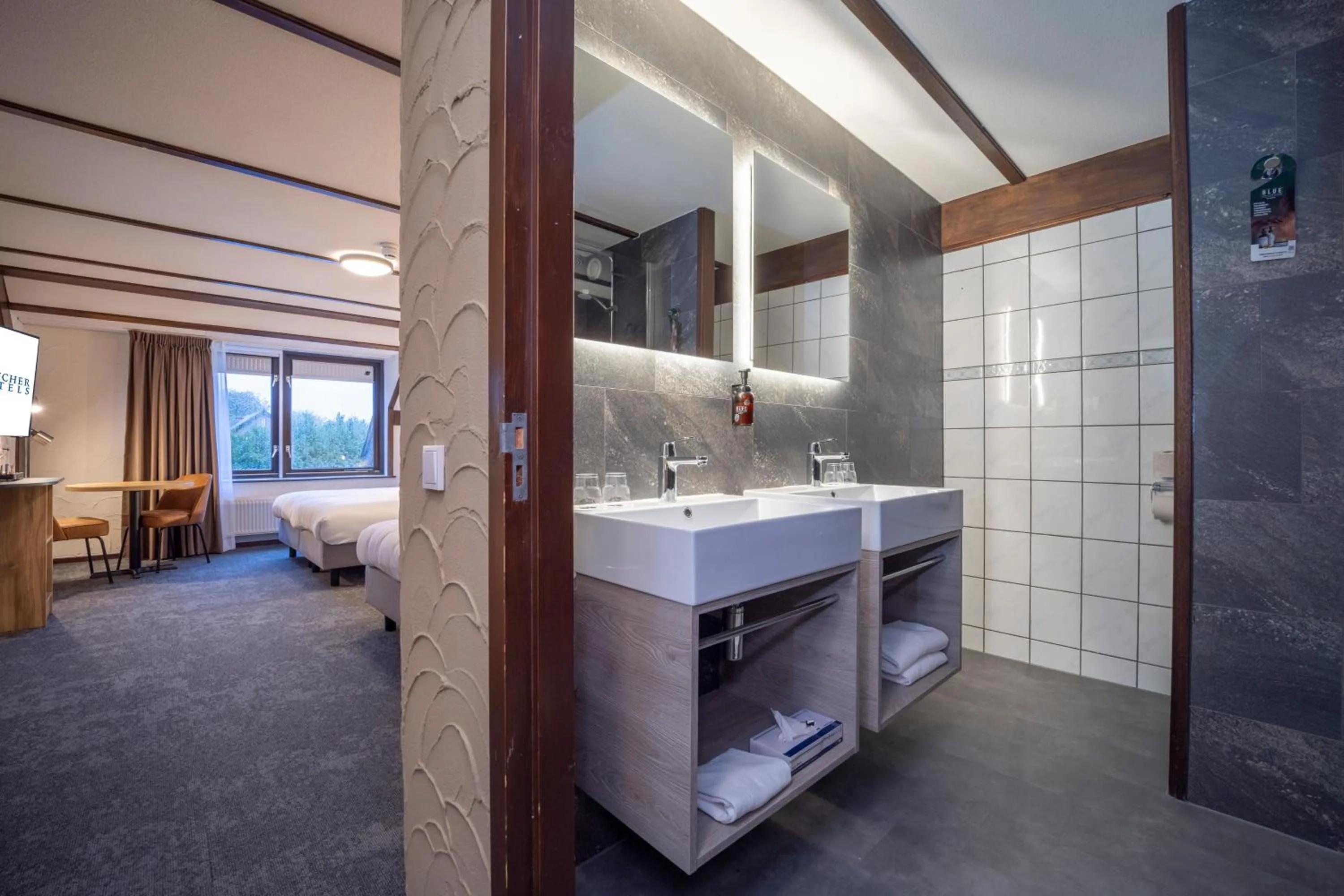 Bathroom in Fletcher Hotel-Restaurant de Witte Brug