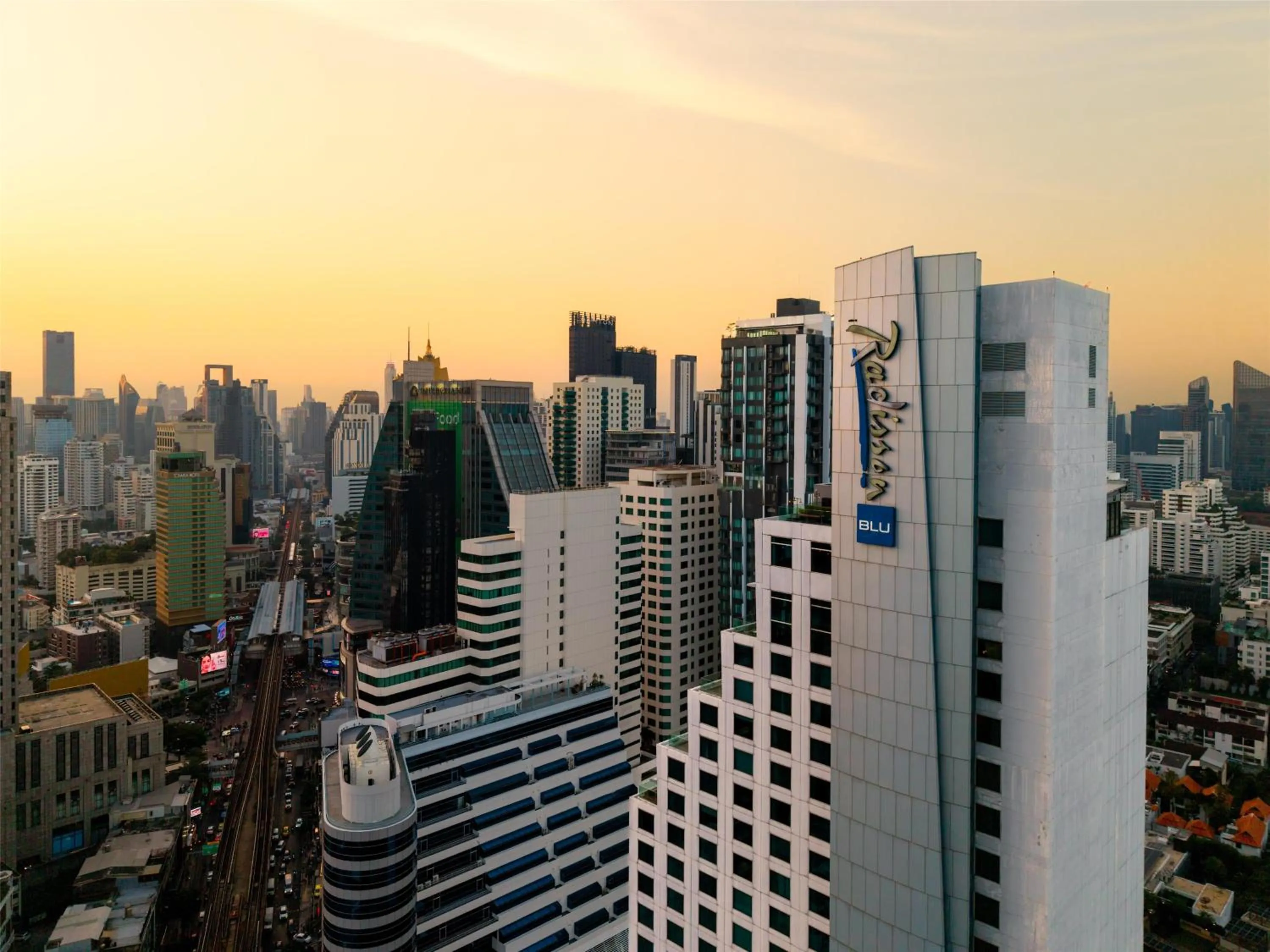 Property building in Radisson Blu Plaza Bangkok