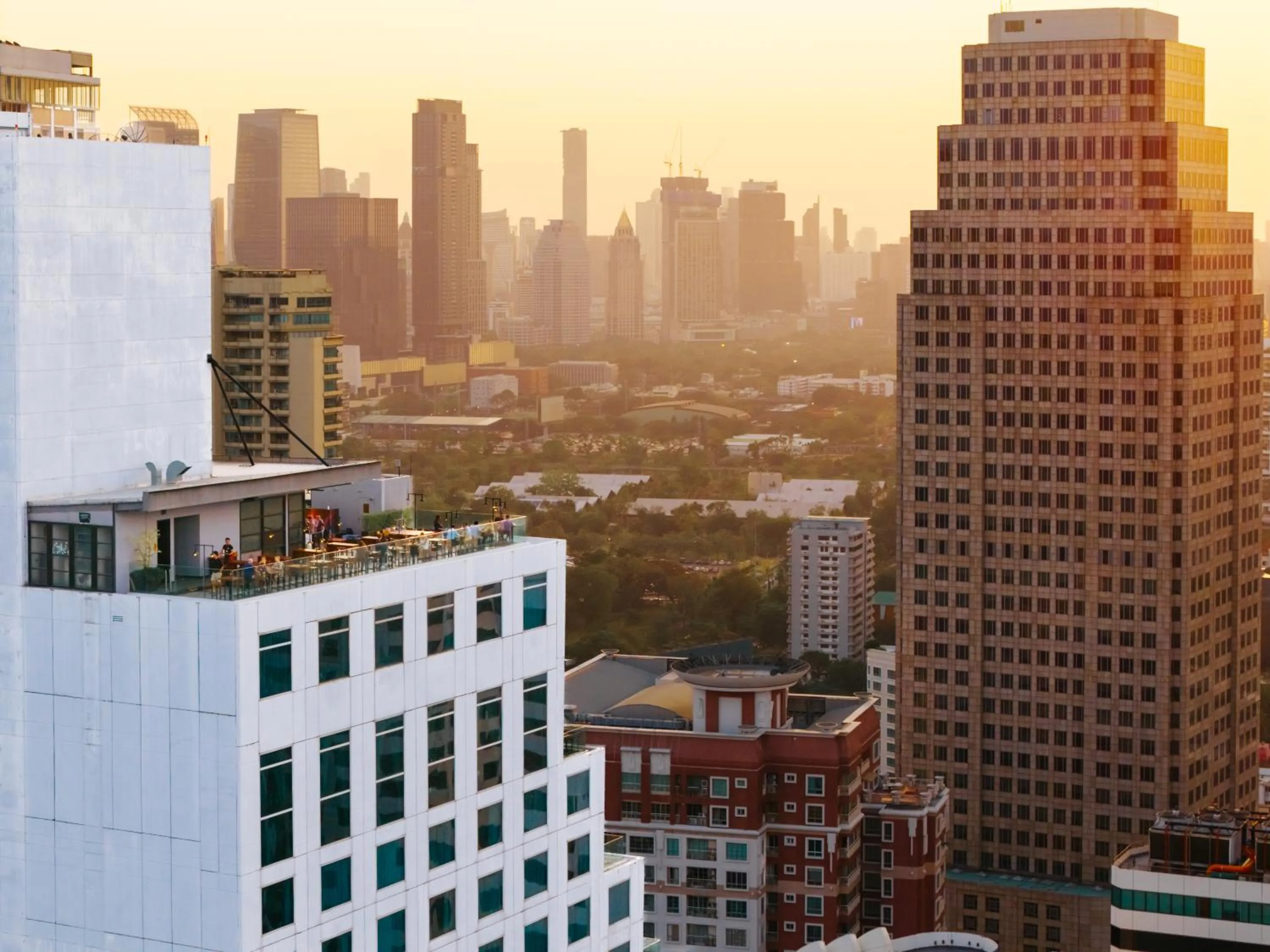 View (from property/room) in Radisson Blu Plaza Bangkok