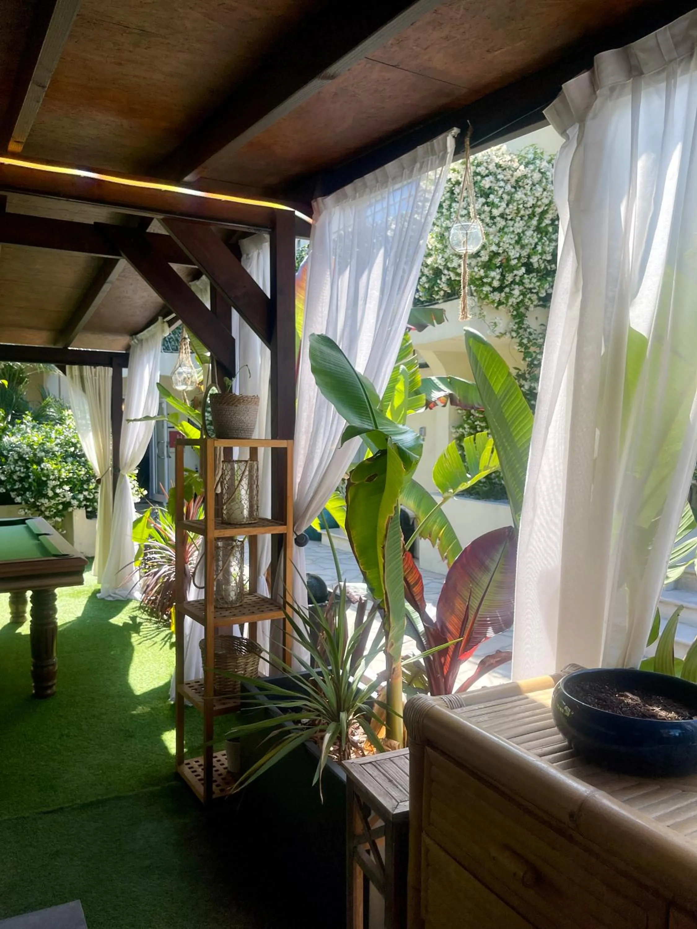 Patio in La Bastide Gourmande