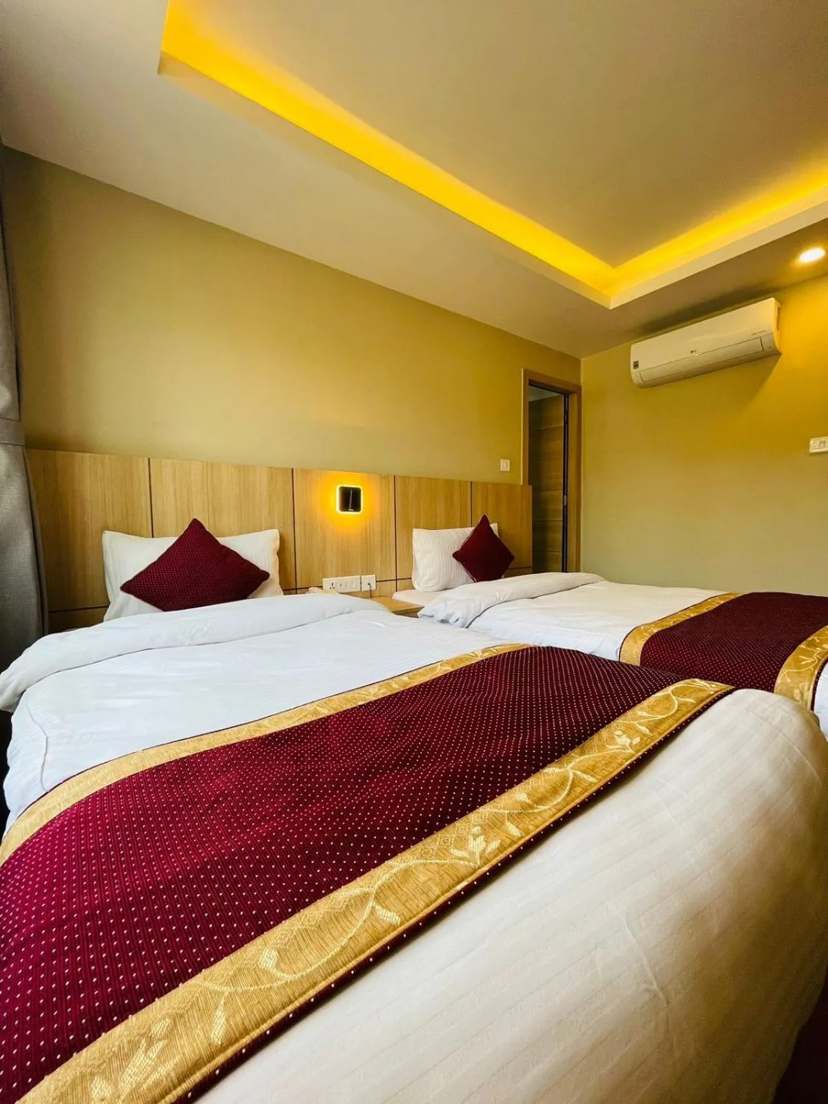 Bed in Hotel Aerocity
