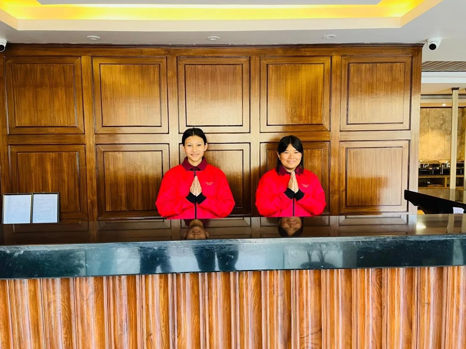 Lobby or reception in Hotel Aerocity