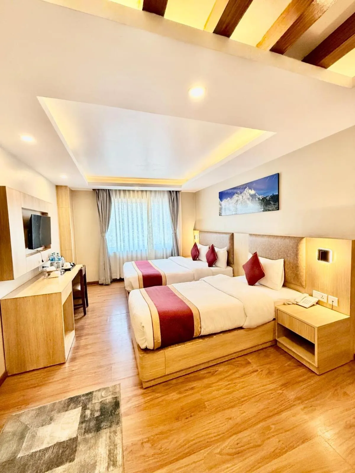 Bed in Hotel Aerocity