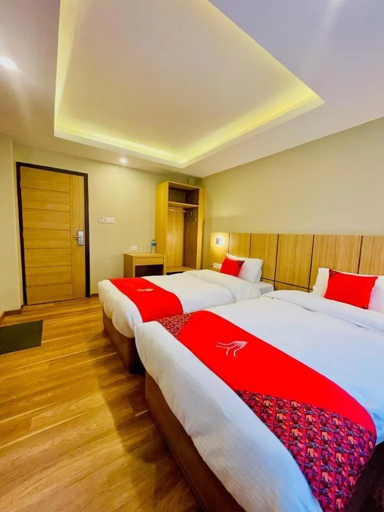 Bed in Hotel Aerocity