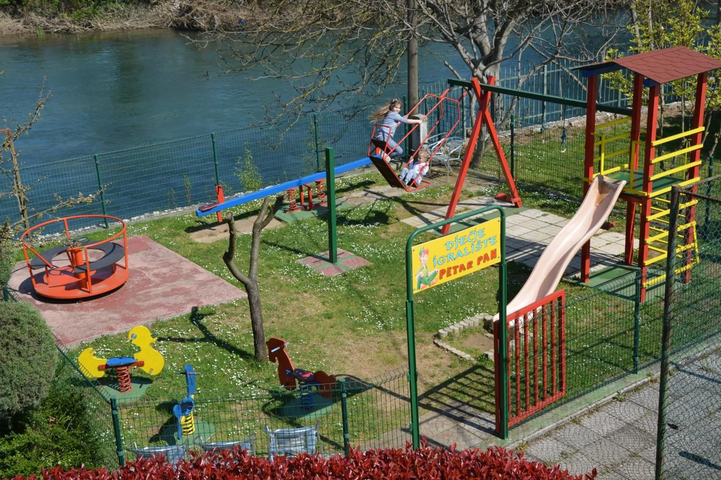 Children play ground in Motel Most