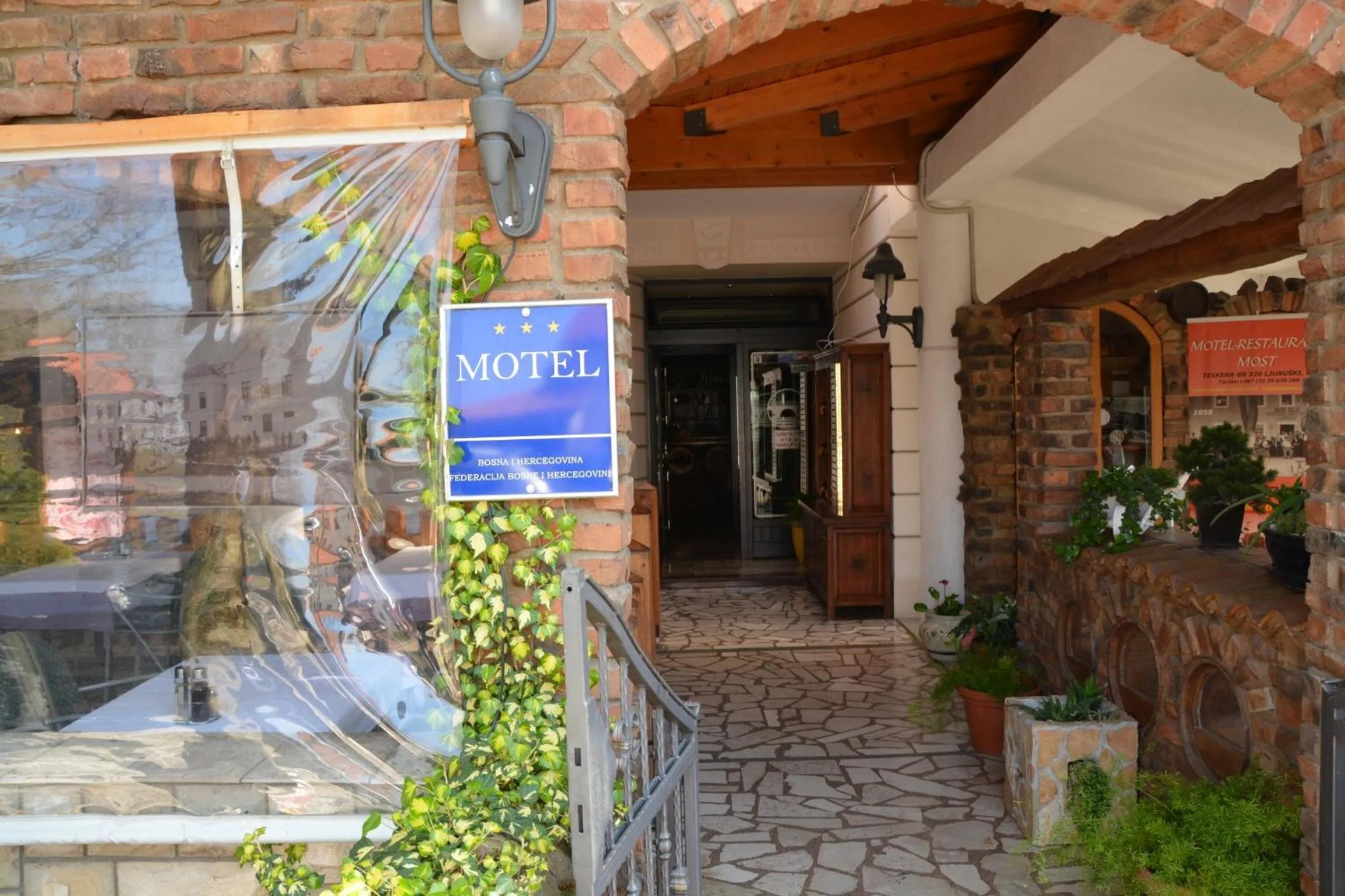 Lobby or reception in Motel Most